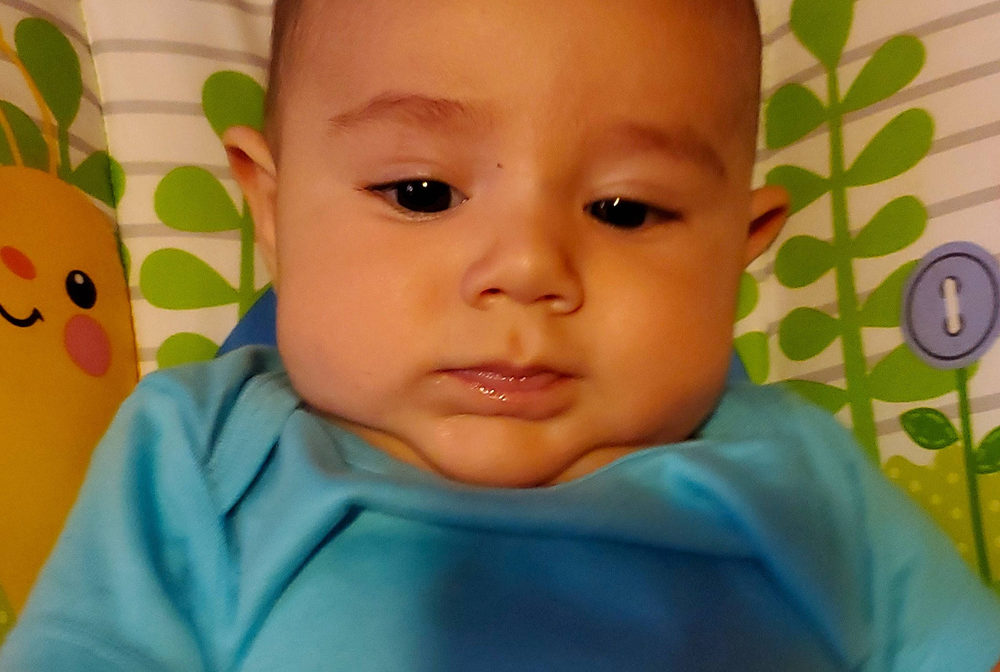 Johnathon joined the competition — help win amazing prizes! baby, cheek, child, chin, close_up, ear, eye, eyebrow, face, facial_expression, forehead, head, iris, lip, mouth, nose, person, skin, smile, toddler