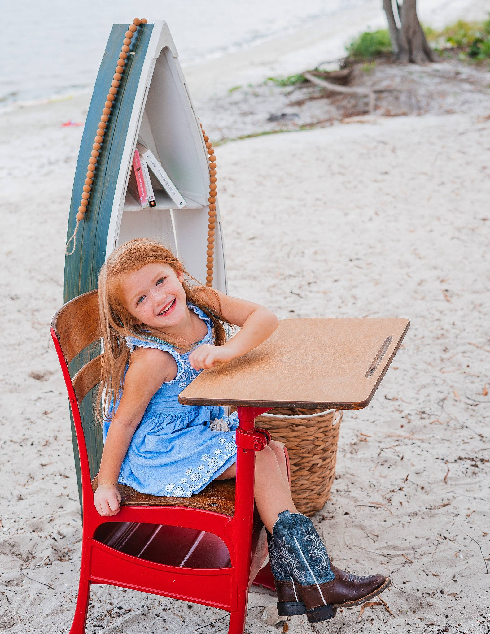 Adalina joined the competition — help win amazing prizes! beauty, boats_and_boating_equipment_and_supplies, chair, comfort, electric_blue, eyewear, grass, happy, human_leg, joy, leg, leisure, outdoor_furniture, people_in_nature, person, photograph, recreation, sand, sitting, summer