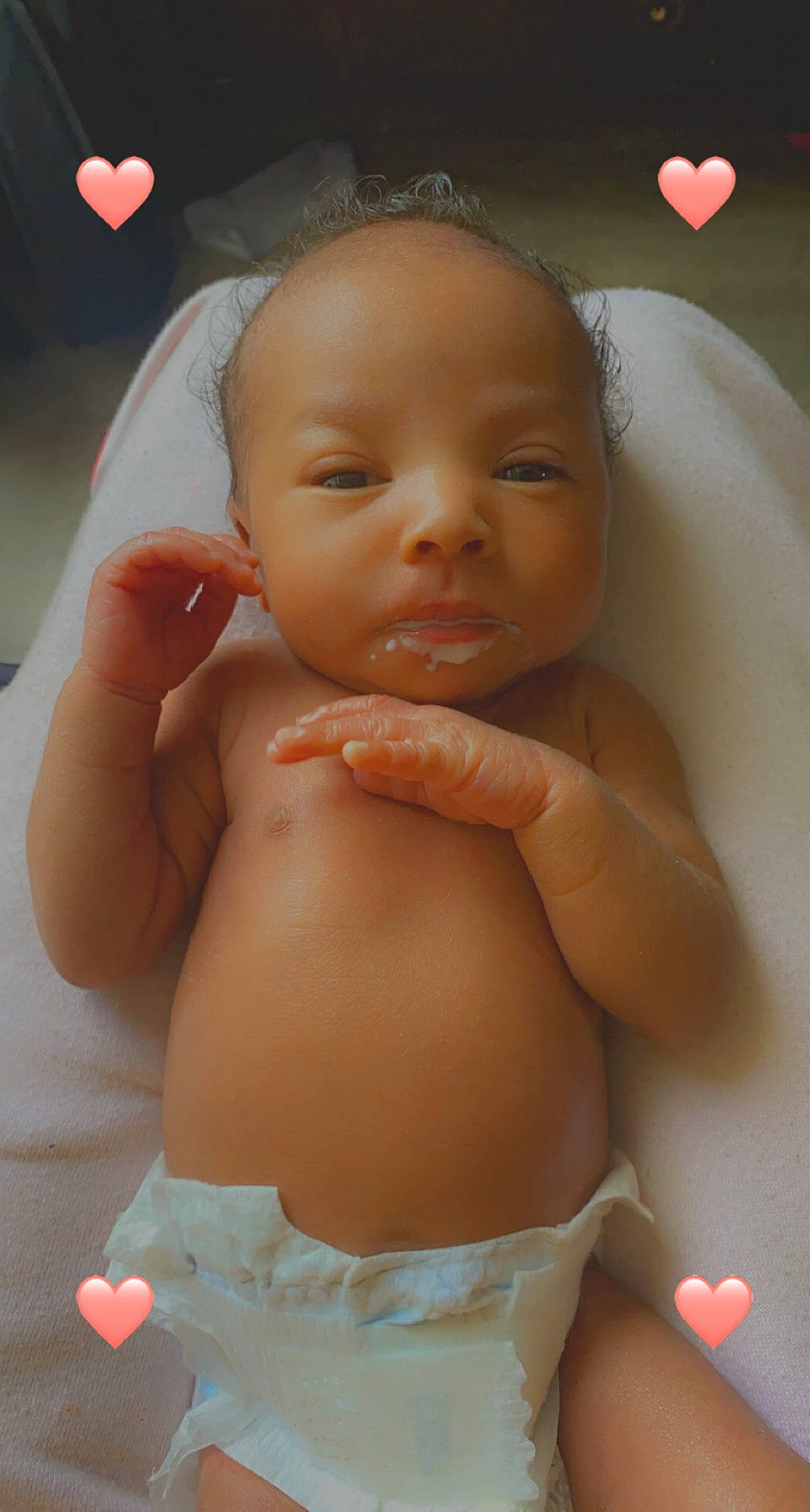 Azuré Kay joined the competition — help win amazing prizes! arm, baby, cheek, chest, ear, eyelash, gesture, happy, human_body, iris, lip, mouth, neck, nose, person, pink, skin, stomach, thumb, trunk