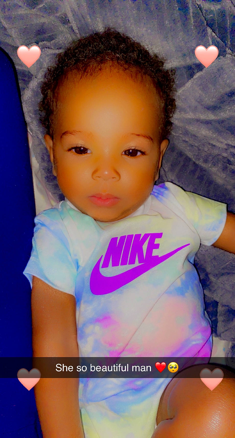 Azurè Kay joined the competition — help win amazing prizes! arm, baby_toddler_clothing, black_hair, blue, cheek, cool, eyebrow, eyelash, finger, flash_photography, happy, iris, lip, muscle, neck, nose, person, pink, product, skin