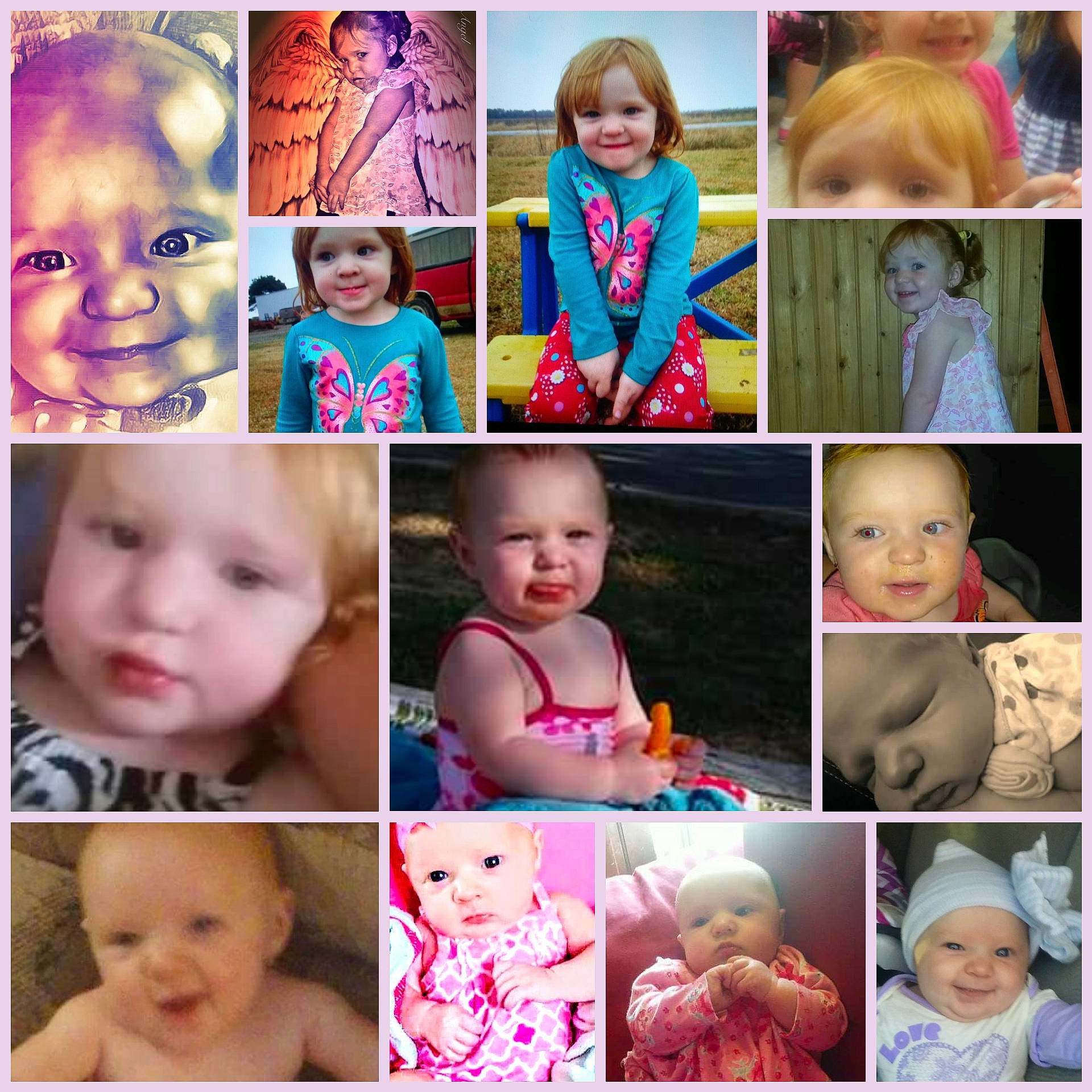 Gracelyn is registered to the contest to win money with this photo: art, baby, cheek, child, collage, face, facial_expression, fun, happy, head, headwear, human, iris, joy, lip, nose, people, person, photography, photomontage