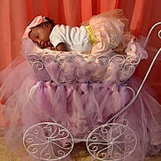 Da?niyah joined the competition — help win amazing prizes! ballet_tutu, bed, bridal_clothing, cake_decorating, child, costume, dance_dress, flower, flower_bouquet, flower_girl, gown, hair_accessory, infant, peach, petal, pink, product, sugar_paste, wedding_ceremony_supply, wedding_dress