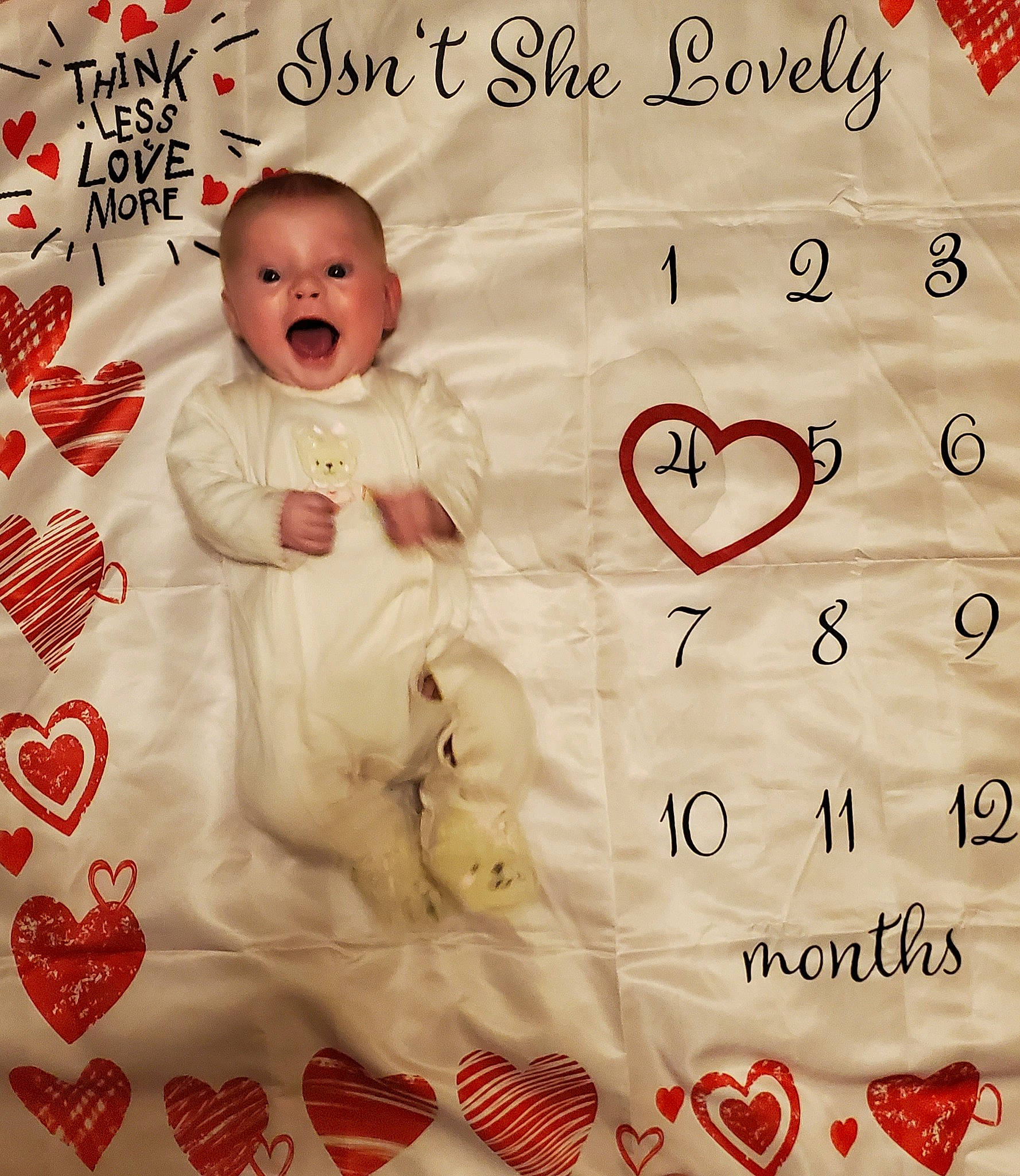 Reese joined the competition — help win amazing prizes! art, baby, baby_toddler_clothing, carmine, child, creative_arts, event, facial_expression, font, greeting_card, handwriting, happy, heart, internet_meme, love, pattern, person, photo_caption, toddler, white