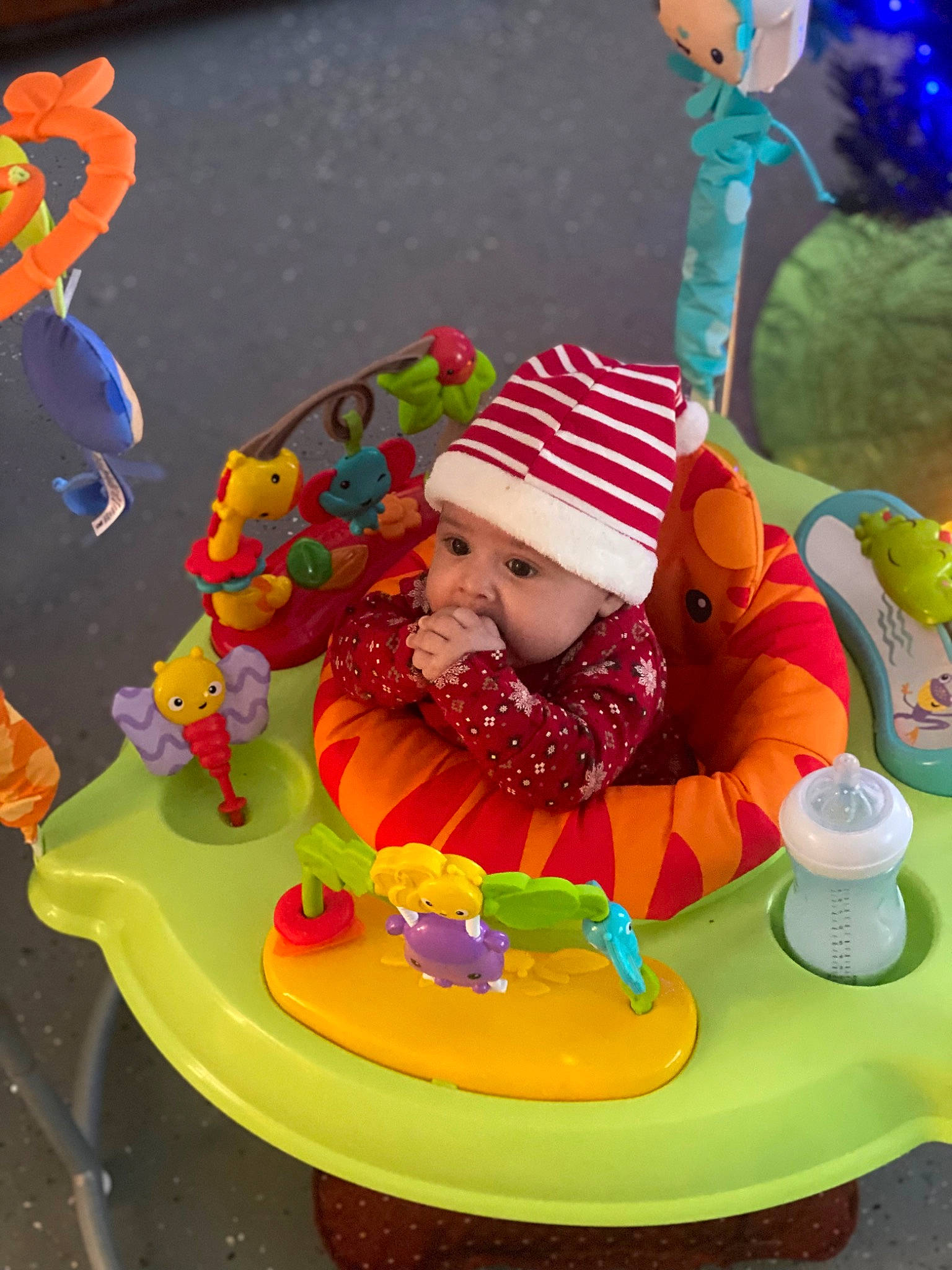 Waylon is registered to the contest to win money with this photo: baby, baby_playing_with_toys, baby_products, baby_toddler_clothing, baby_toys, child, event, fictional_character, fun, headgear, headwear, leisure, party, party_supply, person, play, recreation, room, sitting, tableware