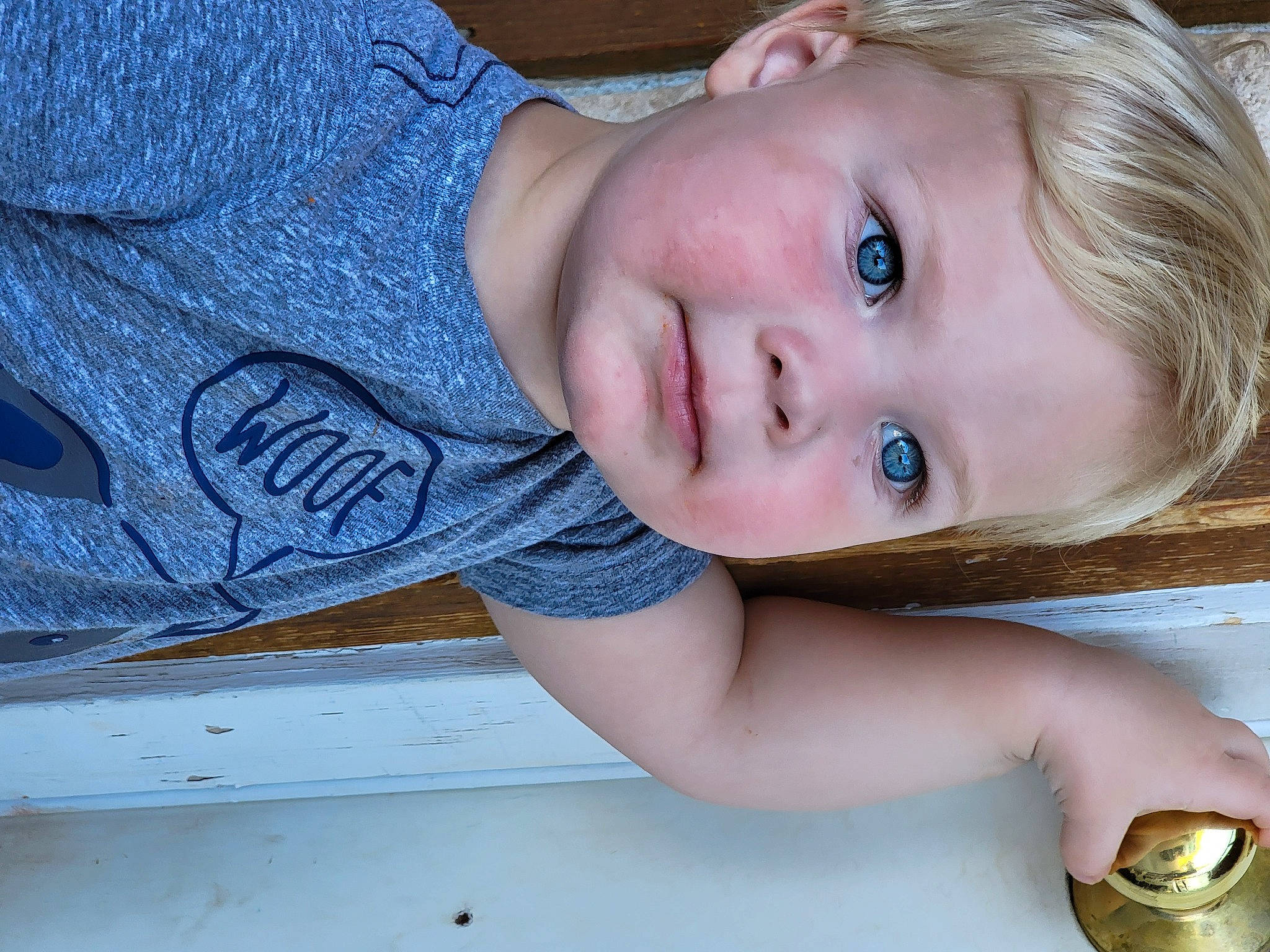 Wyatt joined the competition — help win amazing prizes! arm, cheek, eye, eyebrow, eyelash, finger, flash_photography, hair, head, human_body, iris, lip, mouth, neck, nose, organ, person, skin, sleeve, smile