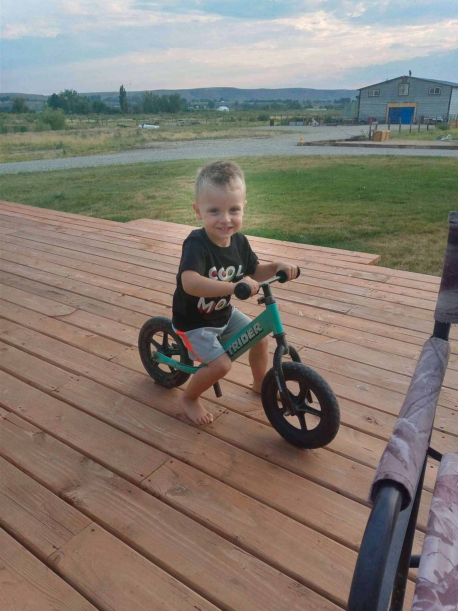 Owen joined the competition — help win amazing prizes! automotive_tire, automotive_wheel_system, bicycle, bicycle_accessory, bicycle_frame, bicycle_tire, bicycle_wheel, bicycles_equipment_and_supplies, cloud, fun, joy, leisure, person, recreation, rolling, sky, spoke, tire, toddler, vehicle
