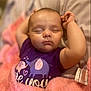 Jersey joined the competition — help win amazing prizes! arms_up, baby, blanket, child, comfort, cozy, cute, elephants, face, head, indoor, infant, peaceful, portrait, purple_shirt, relaxed, rest, sleeping, soft_lighting, toddler