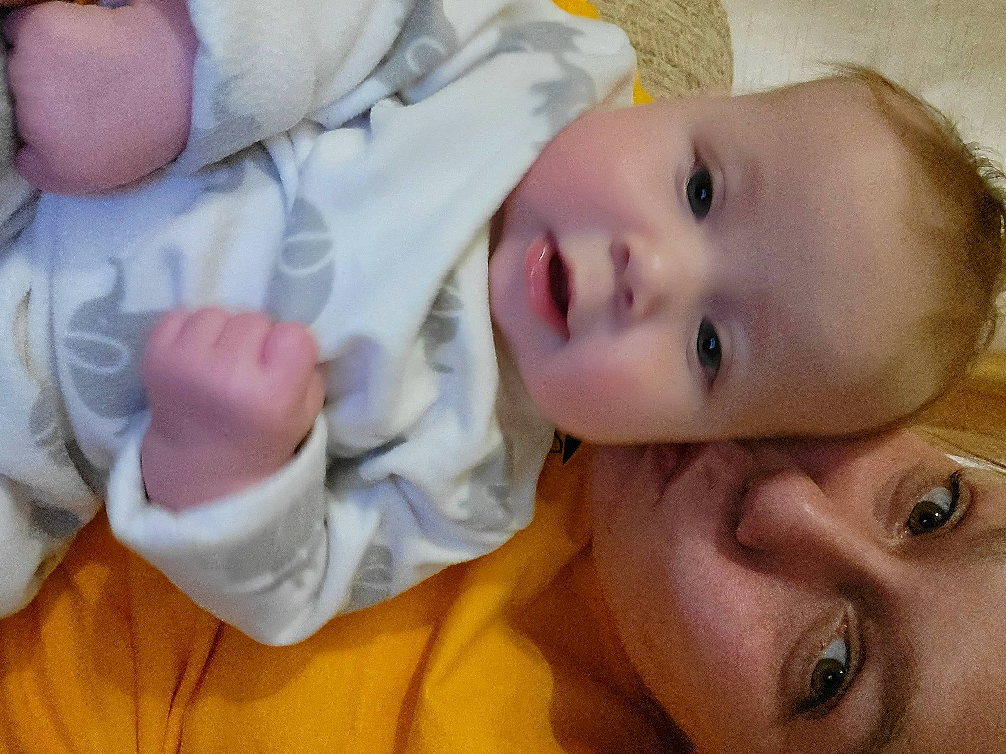 Rózaleigh is registered to the contest to win money with this photo: arm, baby, baby_toddler_clothing, cheek, ear, eye, eyelash, finger, gesture, hand, happy, iris, lip, mouth, nose, person, skin, sleeve, toddler, white