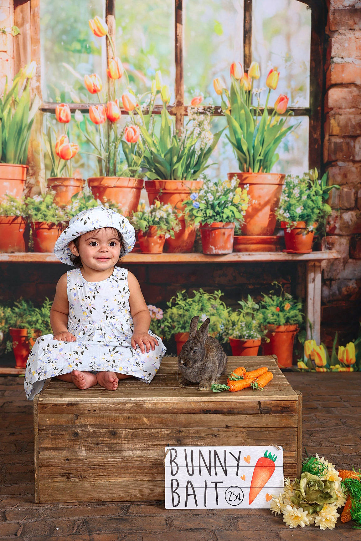 Magnolia joined the competition — help win amazing prizes! baby_toddler_clothing, botany, dress, flower, flower_arranging, flowerpot, grass, handwriting, happy, hat, headwear, houseplant, joy, leaf, leisure, orange, person, photograph, plant, smile