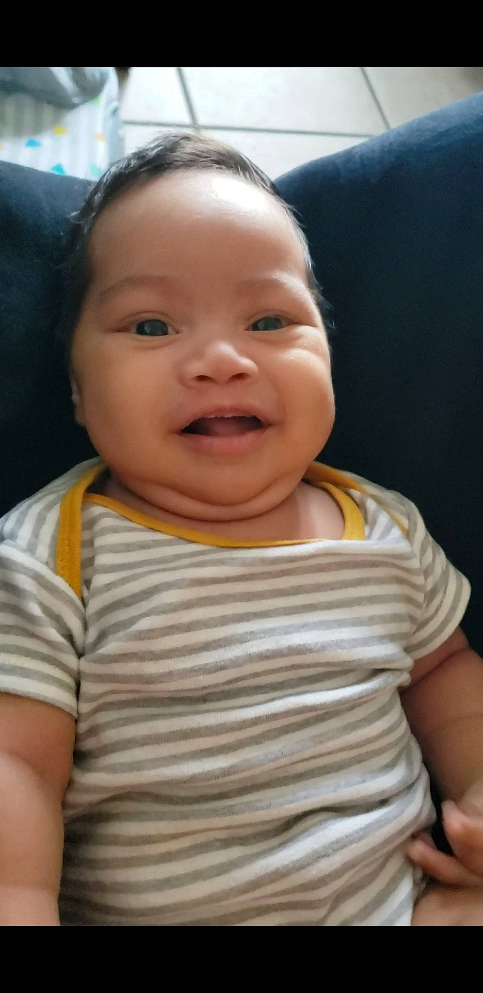 Nathan joined the competition — help win amazing prizes! active_tank, baby, baby_toddler_clothing, cheek, child, comfort, couch, eye, eyebrow, eyelash, happy, iris, laugh, lip, mouth, person, skin, throat, toddler, tongue
