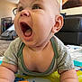 baby, babylaughing, face, happy, head, person, yawning