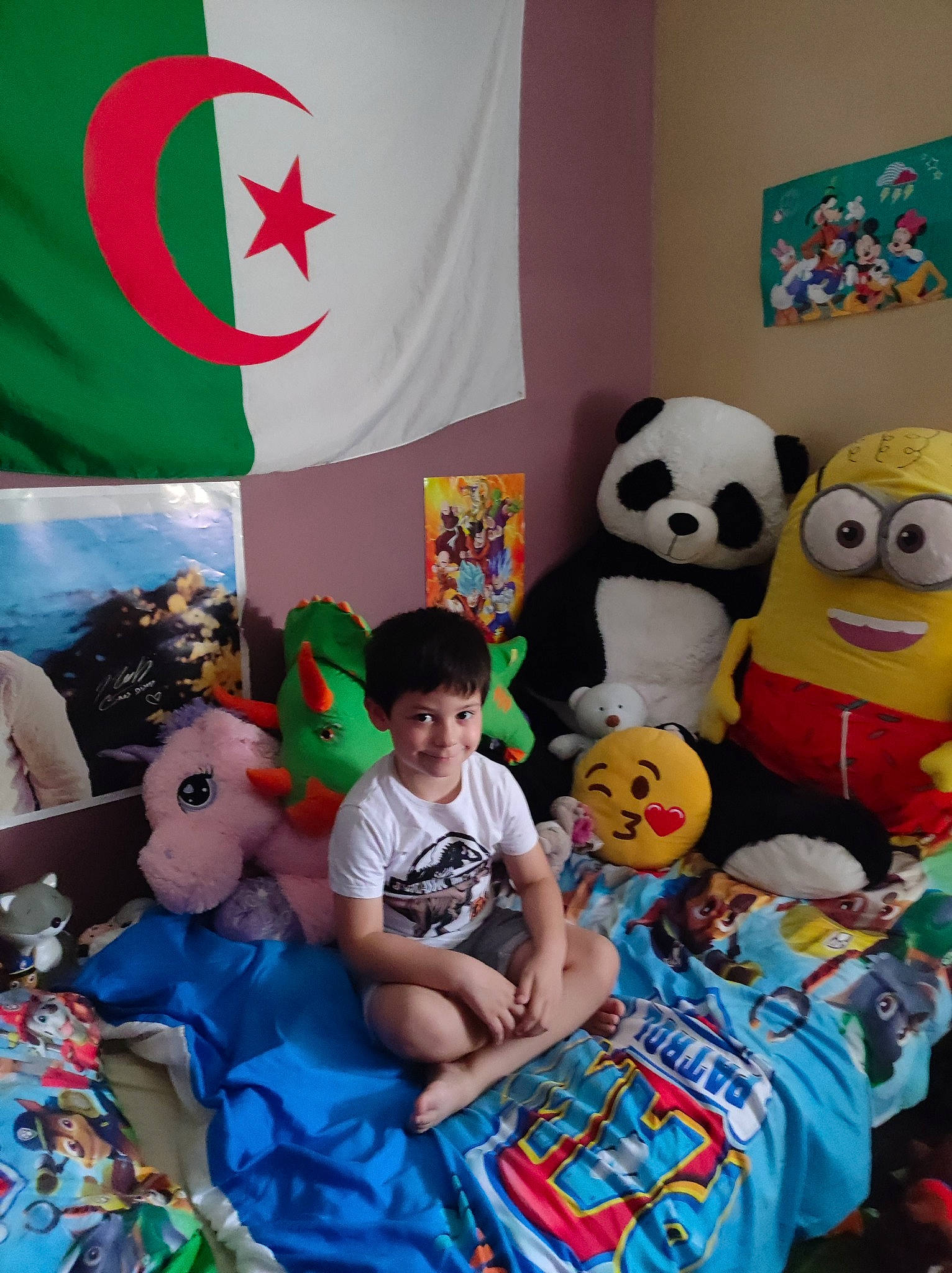 Nacim participe au concours pour gagner de l'argent avec cette photo : child, event, flag, fun, happy, hat, joy, leisure, mammal, person, plush, shorts, smile, snapshot, stuffed_toy, t_shirt, textile, toddler, toy, vertebrate