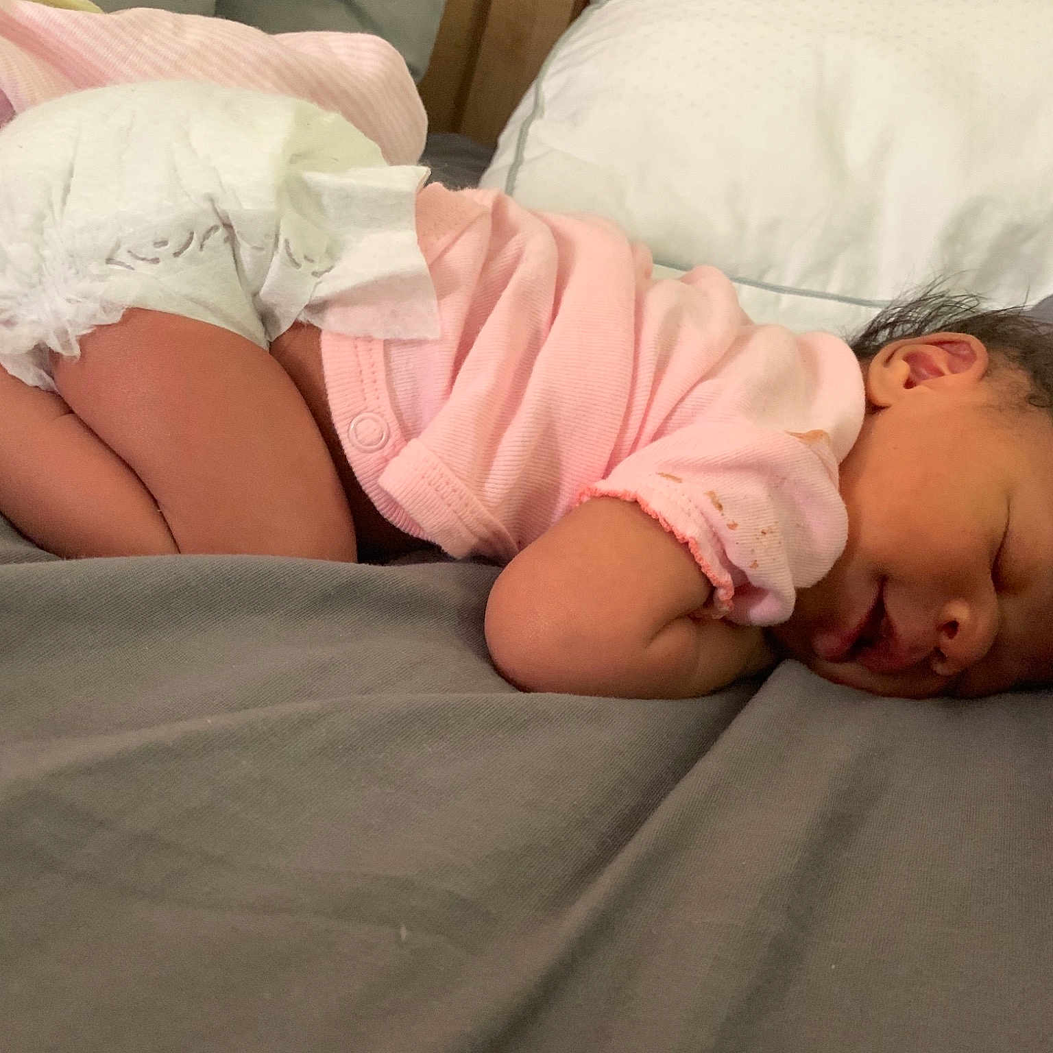 Aniyah Faith joined the competition — help win amazing prizes! arm, baby, baby_sleeping, bedtime, birth, child, comfort, finger, hand, leg, nap, sleep, toddler