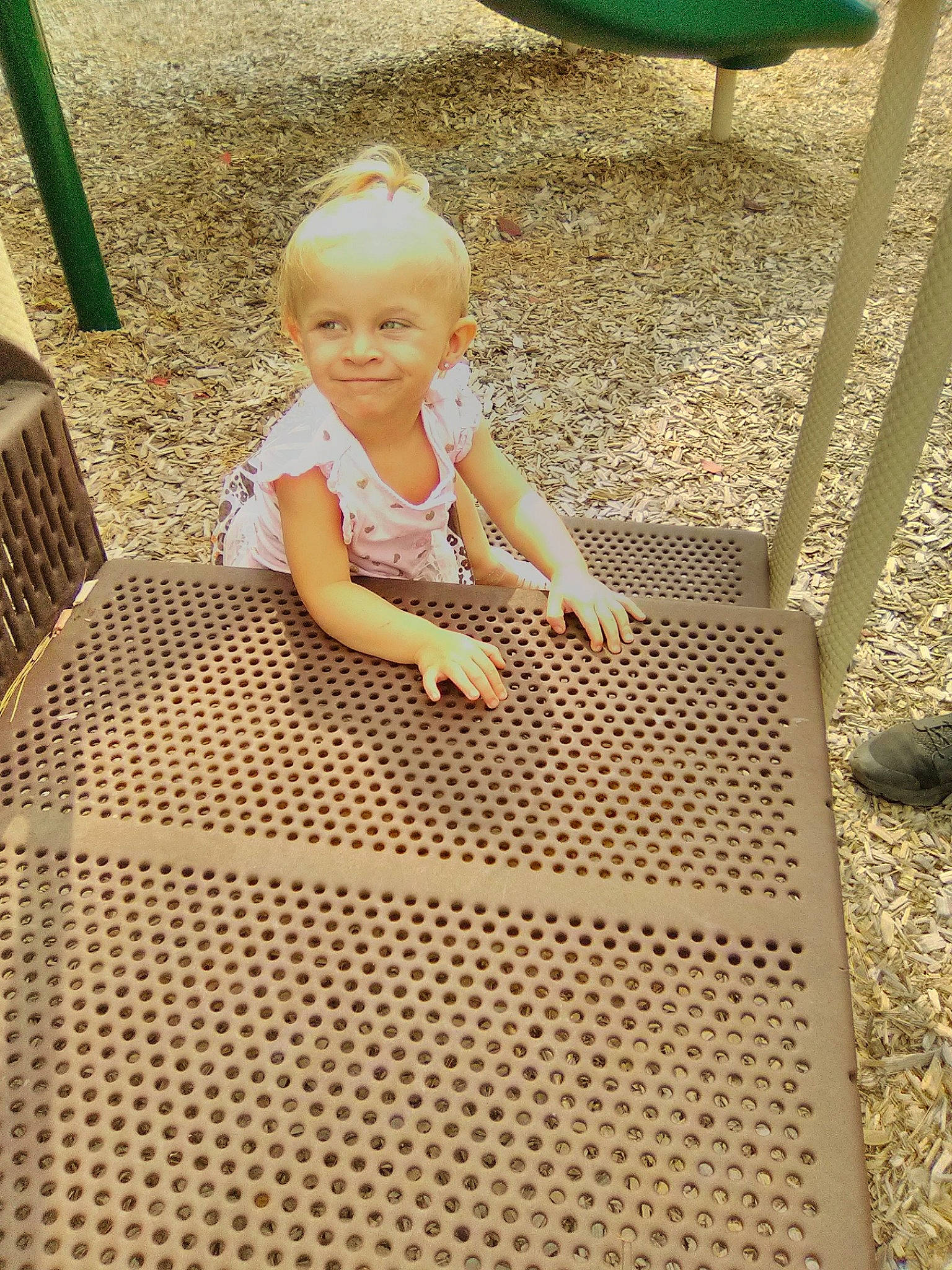 Micah Sturgeon joined the competition — help win amazing prizes! baby, child, fawn, floor, flooring, joy, leisure, pattern, person, play, product, toddler, vacation