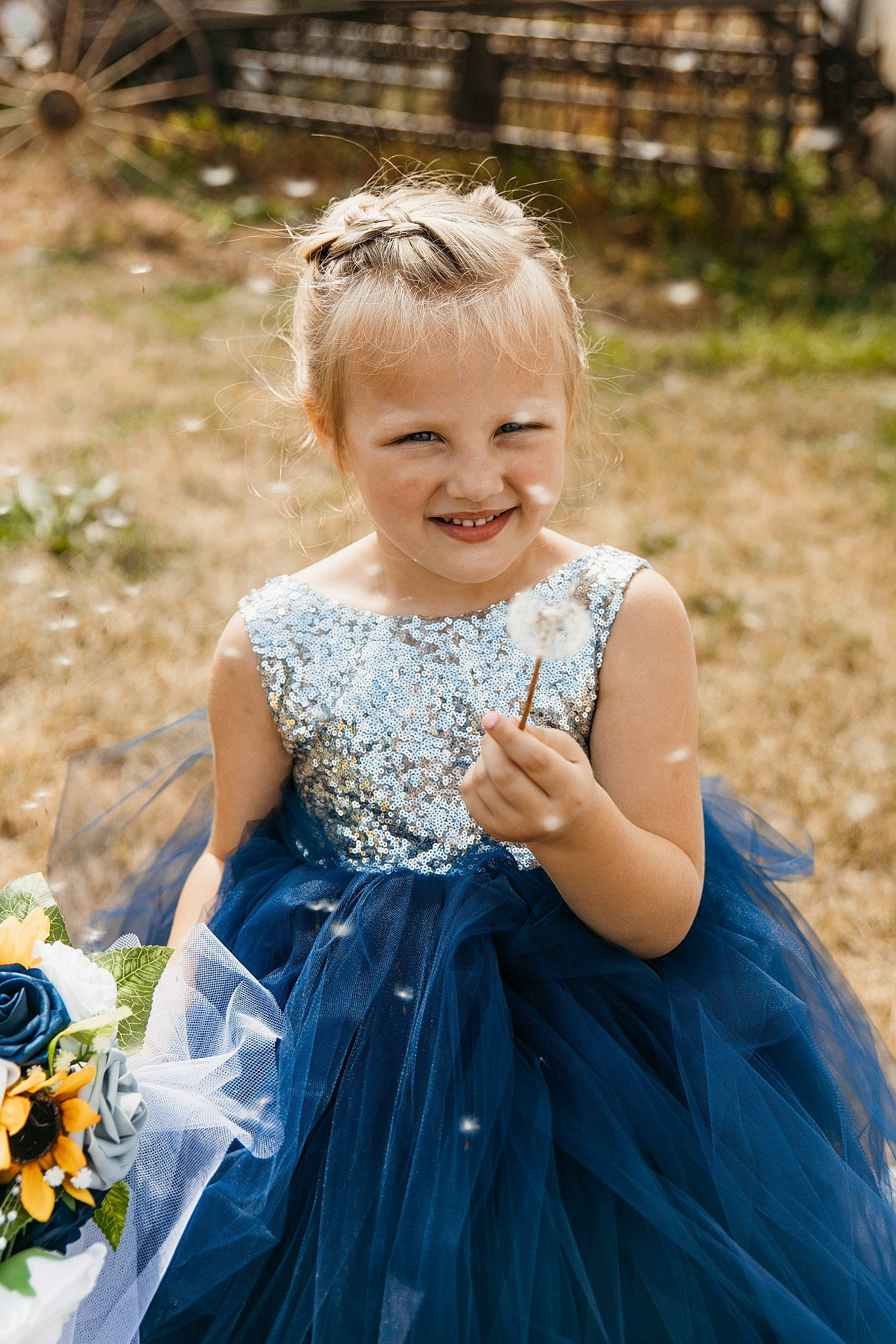 Bailee is registered to the contest to win money with this photo: bridal_clothing, bridal_party_dress, day_dress, dress, facial_expression, flash_photography, formal_wear, fun, gown, grass, hairstyle, happy, iris, joy, people_in_nature, person, photograph, plant, shoulder, smile