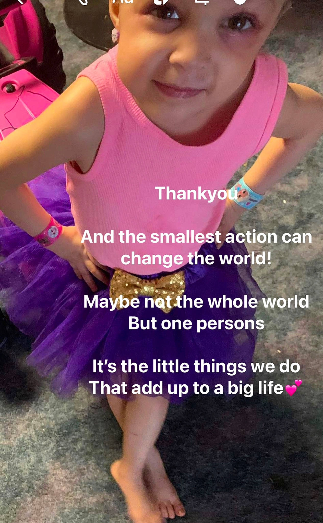 Remedy joined the competition — help win amazing prizes! beauty, child, cool, event, facial_expression, fashion_accessory, font, fun, happy, headwear, leisure, magenta, person, photo_caption, photograph, pink, poster, sleeve, snapshot, t_shirt