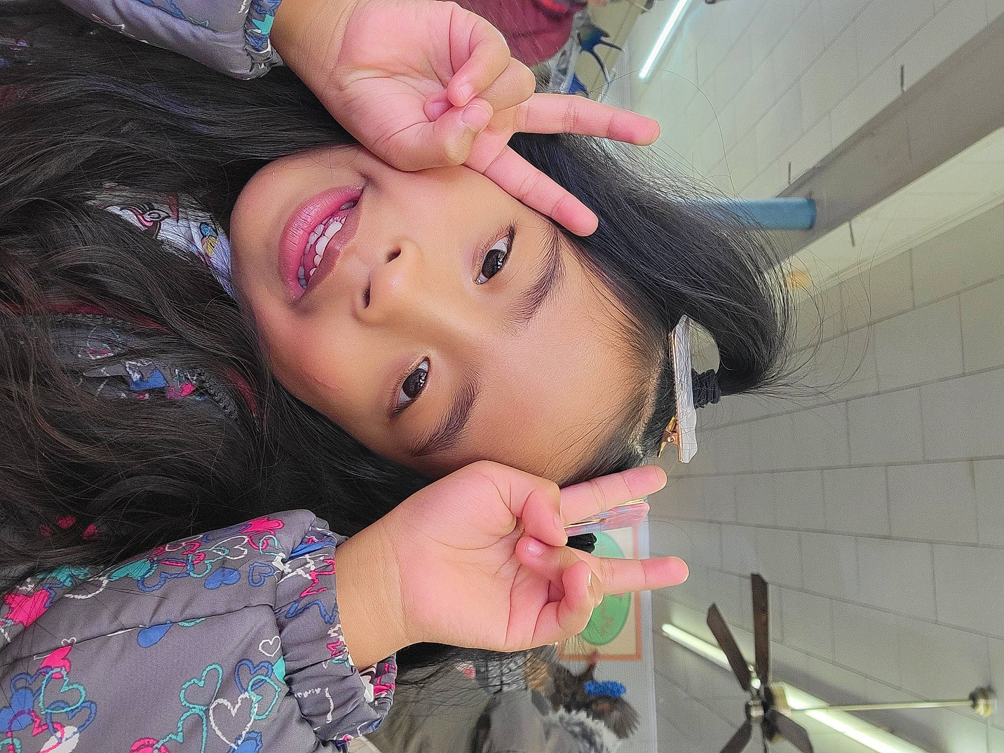 Malina is registered to the contest to win money with this photo: arm, cheek, chin, cosmetics, ear, eyebrow, eyelash, face, forehead, gesture, hand, jaw, joint, joy, lip, mouth, neck, nose, person, purple