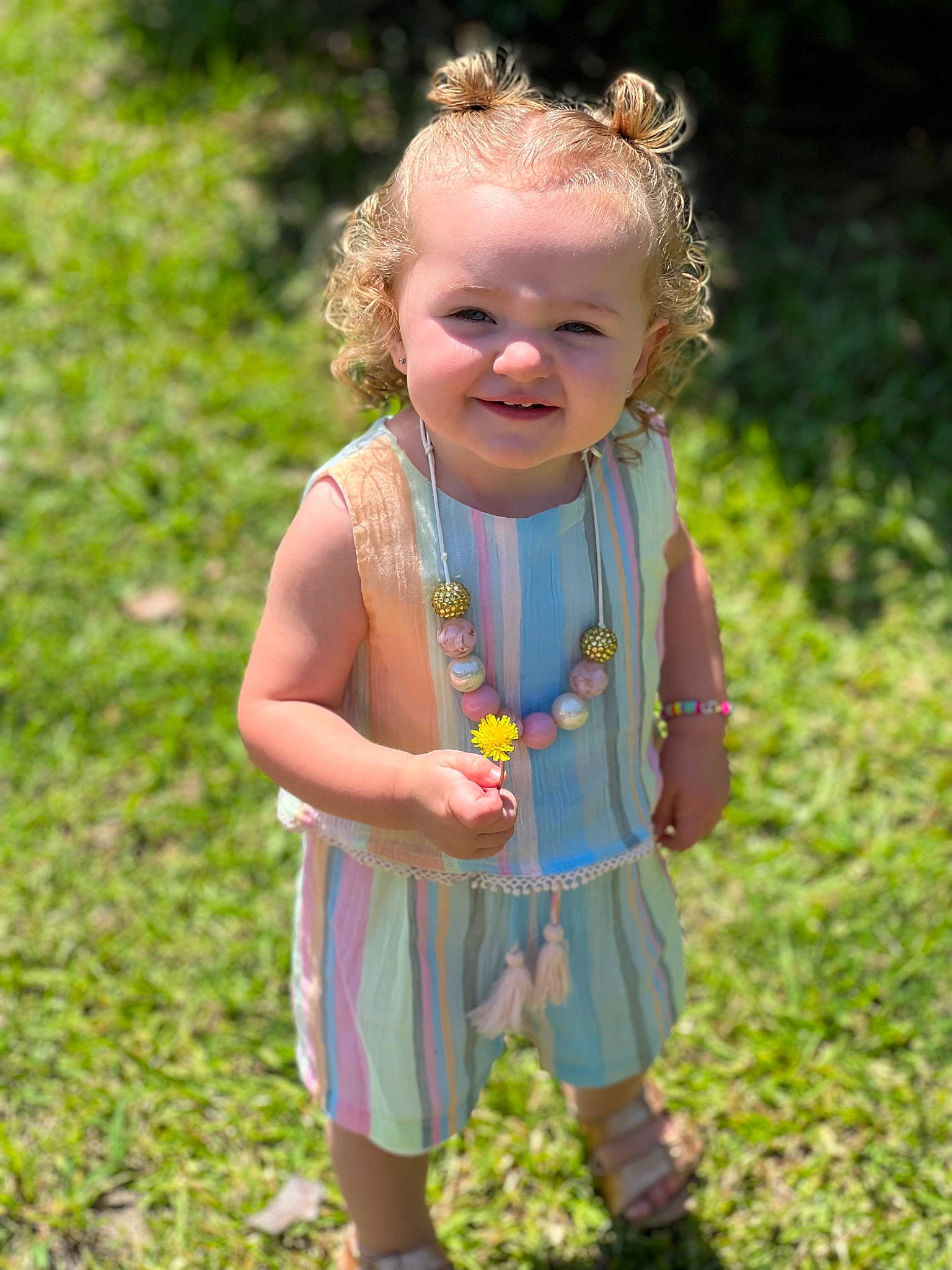 Brynnlee is registered to the contest to win money with this photo: baby, baby_toddler_clothing, child, eye, face, fun, grass, grass_family, grassland, hair, happy, head, jewellery, joy, leisure, meadow, people_in_nature, person, plant, skin