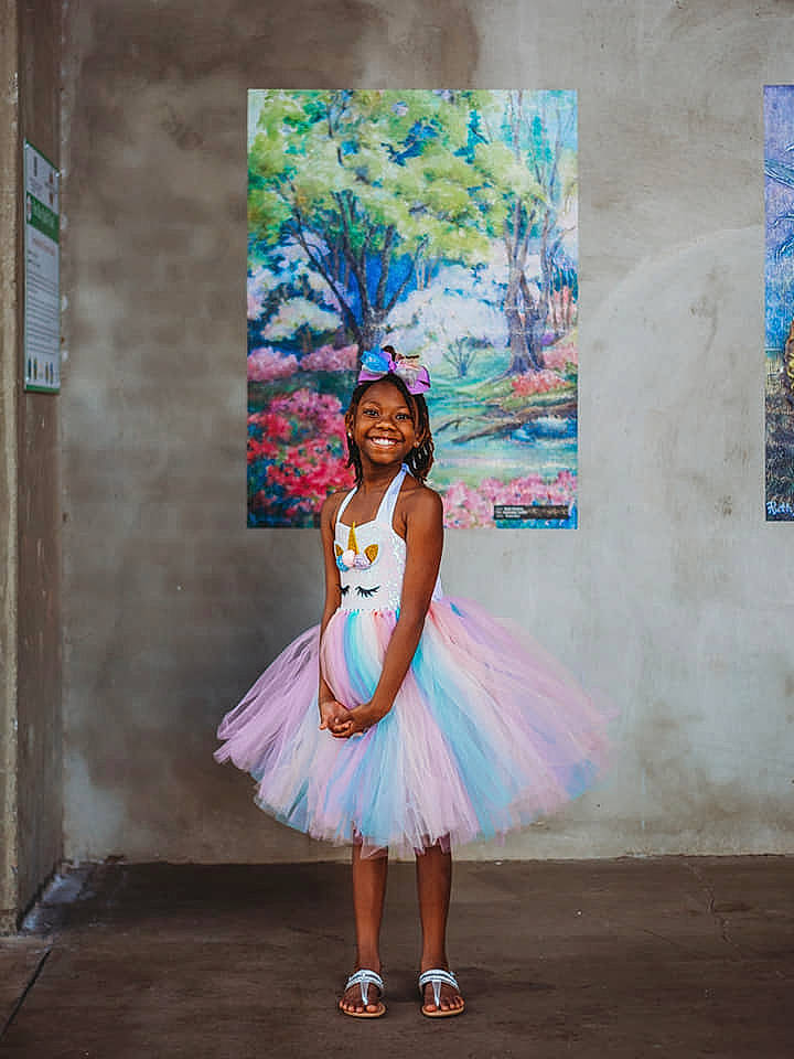 Essence is registered to the contest to win money with this photo: acrylic_paint, art, ballet_tutu, blue, costume, dress, joy, painting, person, photography, visual_arts