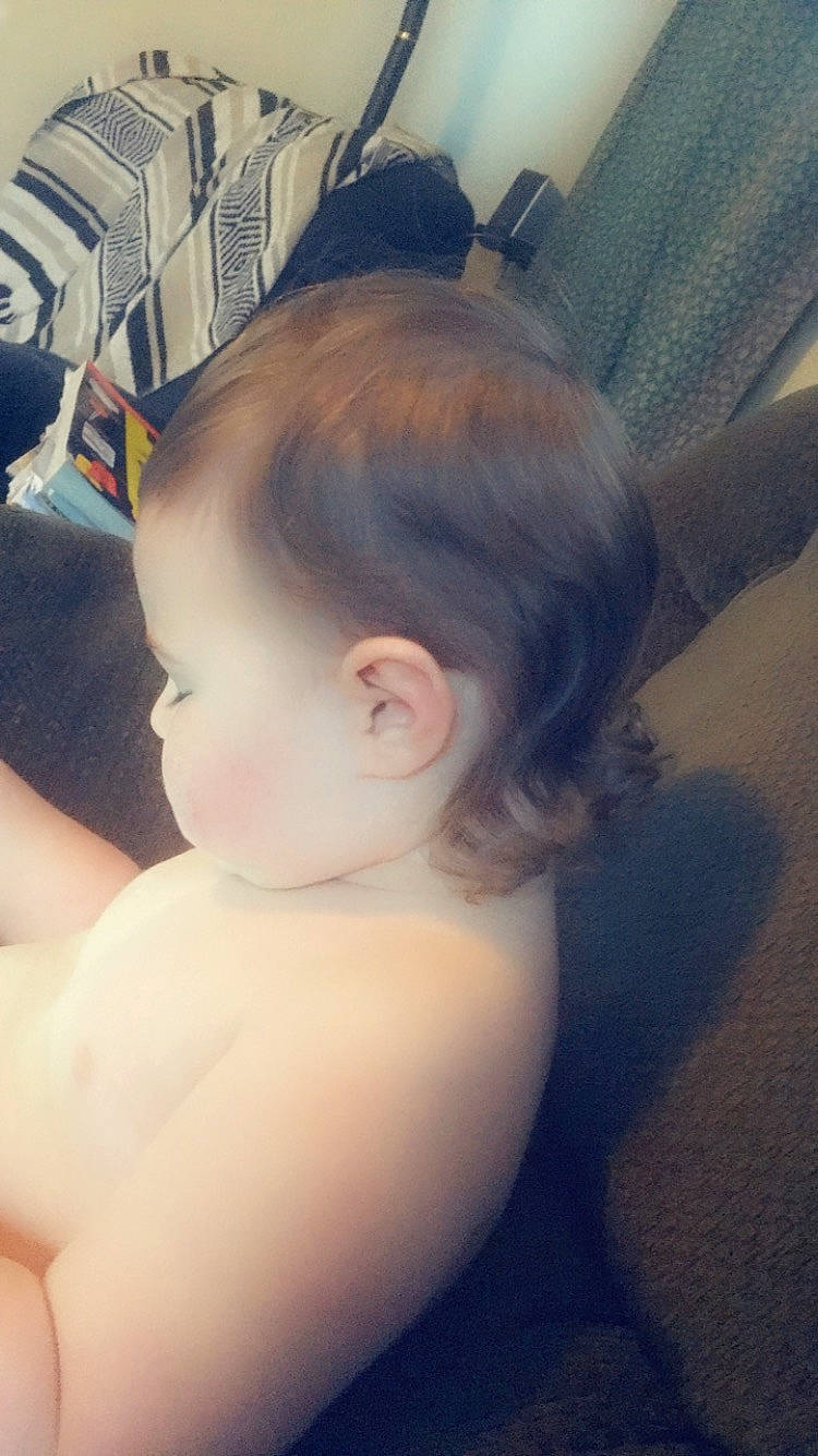 Jayce Ryan is registered to the contest to win money with this photo: baby, beauty, cheek, child, chin, ear, eye, face, forehead, hair, hairstyle, hand, head, lip, long_hair, mouth, neck, nose, person, skin