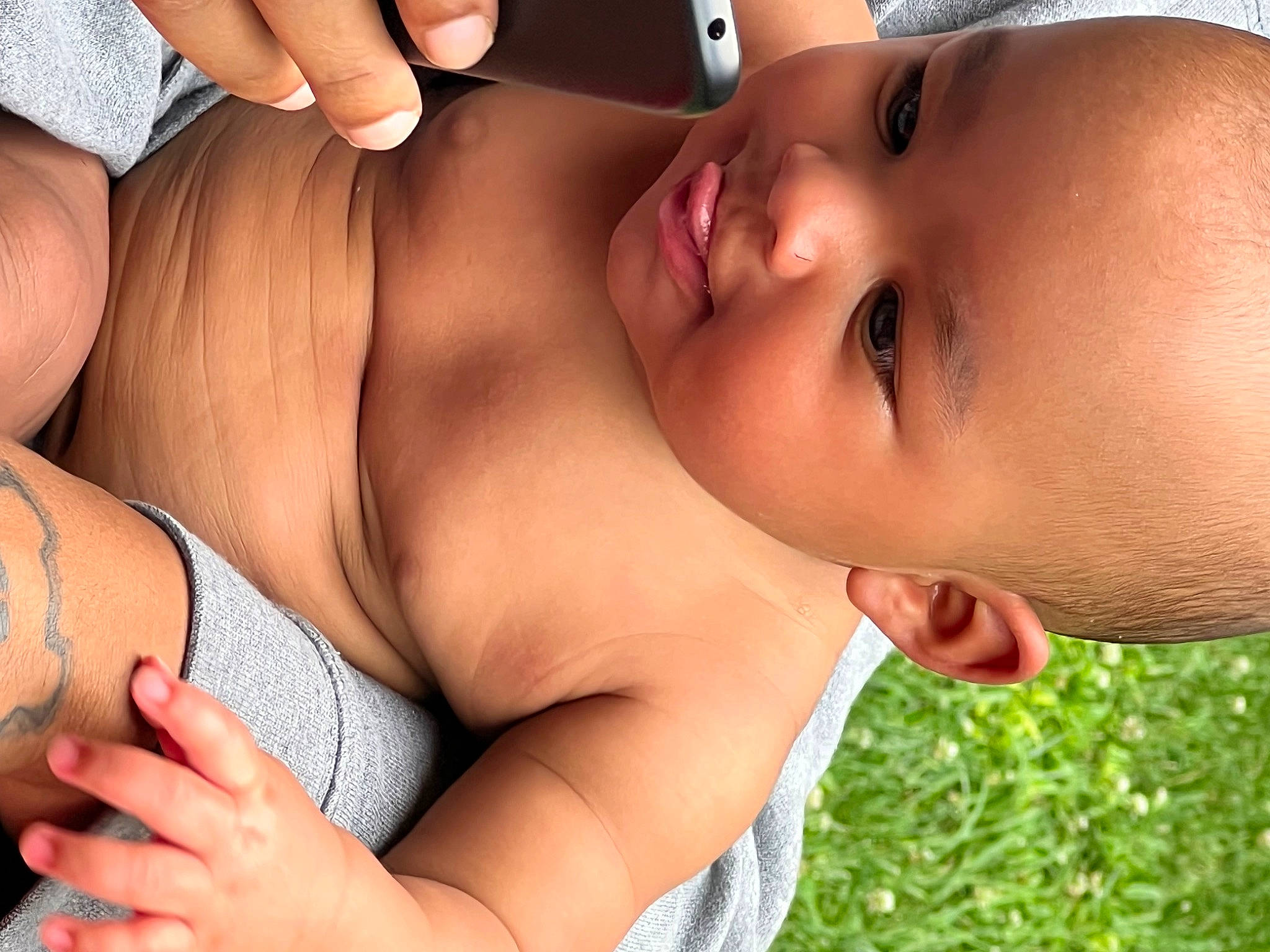 Oliver joined the competition — help win amazing prizes! baby, cheek, chest, eyebrow, eyelash, facial_expression, finger, gesture, hand, happy, human_body, mouth, muscle, neck, nose, organ, person, plant, skin, stomach