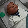 Greyson joined the competition — help win amazing prizes! baby, bassinet, bed, blanket, child, clinic, cute, face, hat, healthcare, hospital, infant, newborn, pacifier, person, resting, sleeping, swaddled, toddler, wrapped