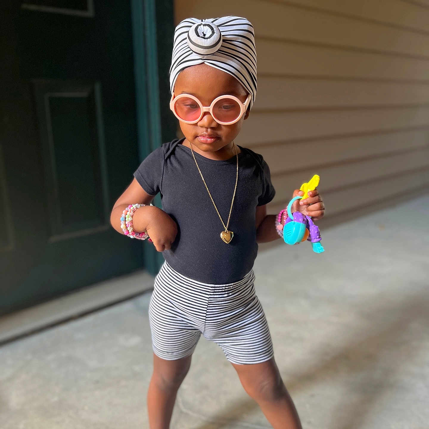 Zuri joined the competition — help win amazing prizes! accessories, boy, child, clothing, face, footwear, glasses, hat, head, jewelry, male, necklace, person, photography, portrait, shoe, shorts, sleeve, sunglasses, toy