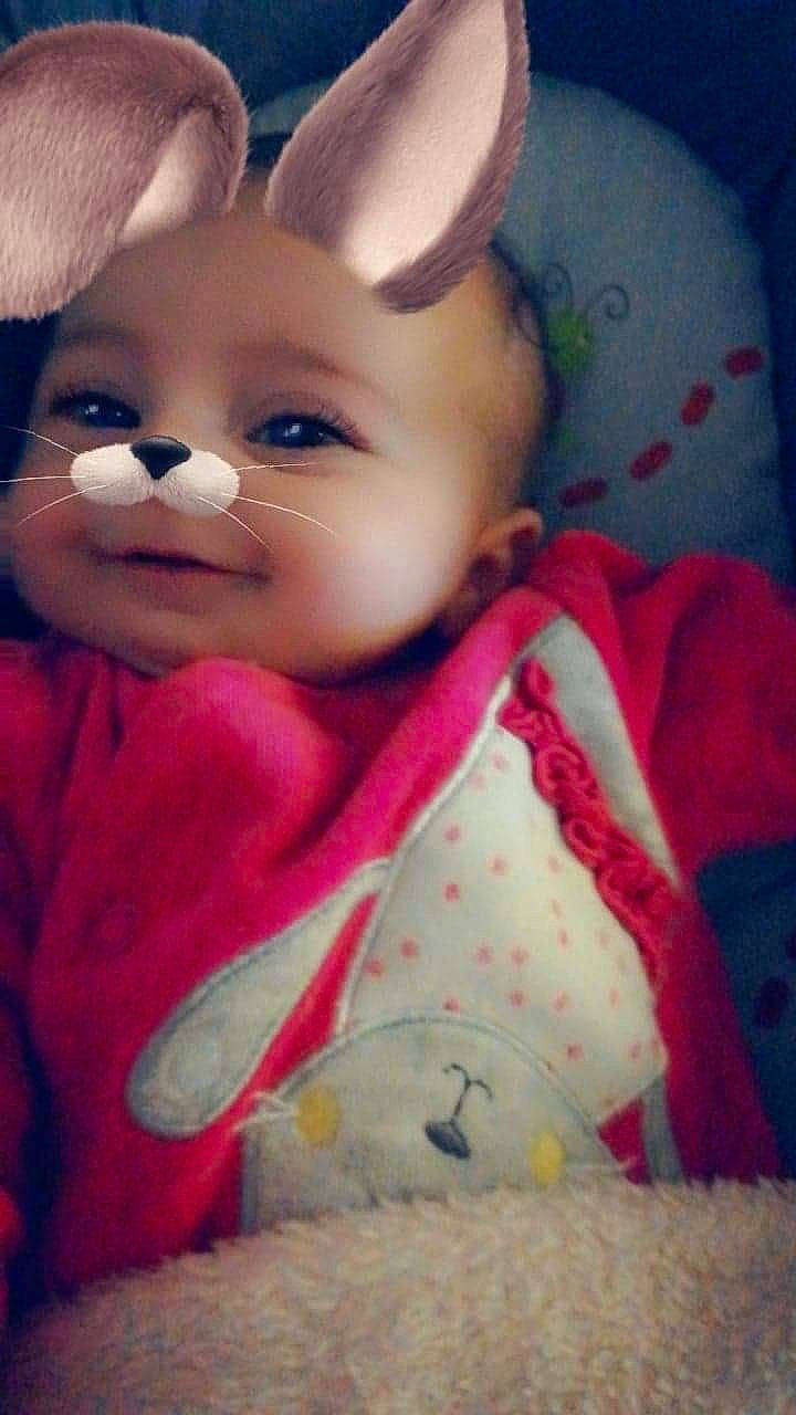 Inaya a rejoint le concours — aidez-le/la à gagner de superbes lots ! cheek, child, doll, ear, eye, face, girl, infant, iris, lip, nose, organ, person, pink, skin, toddler, toy