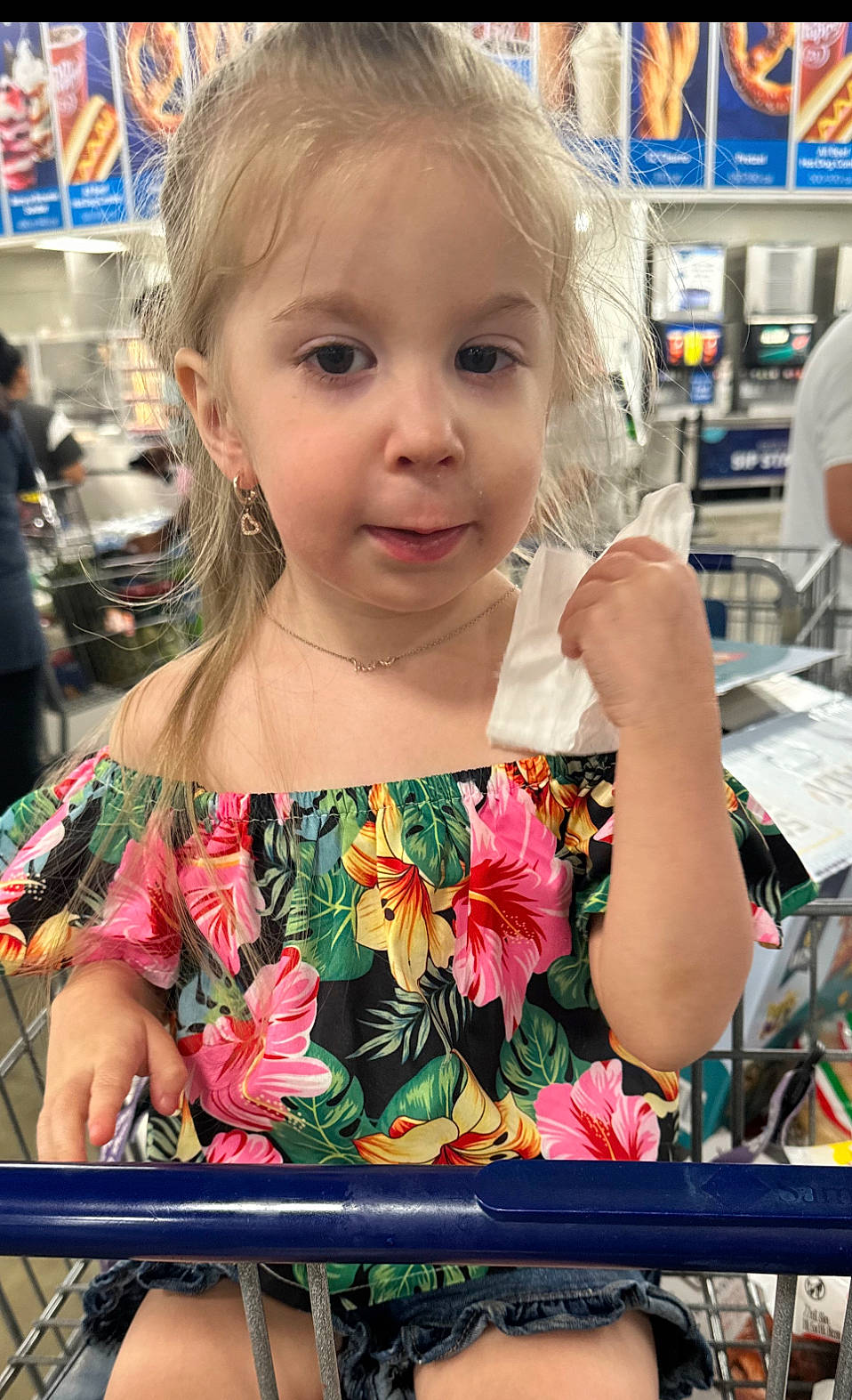 Capri joined the competition — help win amazing prizes! beauty, blond, child, event, fashion, fun, hairstyle, happy, leisure, magenta, music, pattern, person, plant, play, product, sitting, summer, t_shirt, toddler