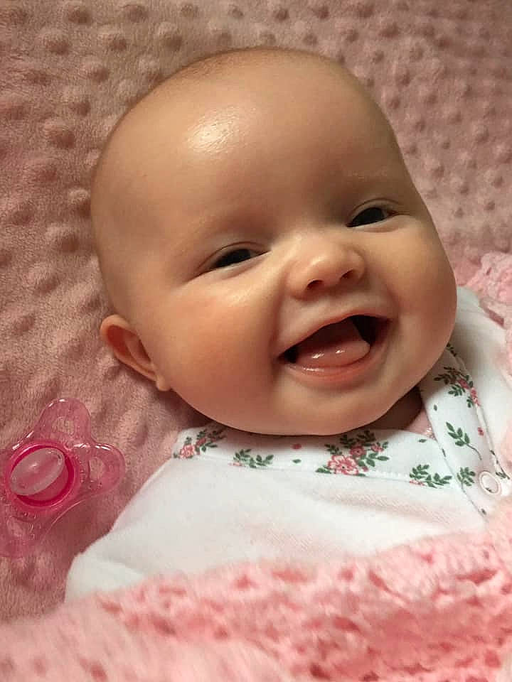 Effie joined the competition — help win amazing prizes! baby, baby_making_funny_faces, beauty, cheek, child, chin, close_up, eye, face, facial_expression, forehead, happy, head, lip, mouth, nose, person, pink, skin, smile
