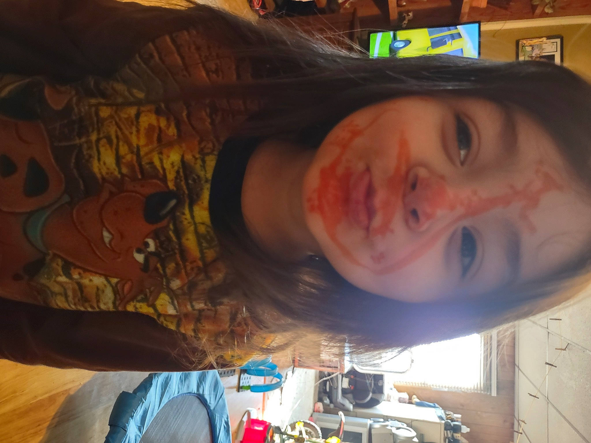 Riley is registered to the contest to win money with this photo: cheek, child, chin, cool, ear, eyebrow, eyelash, forehead, fun, happy, iris, jaw, joy, lip, mouth, nose, organ, person, selfie, skin