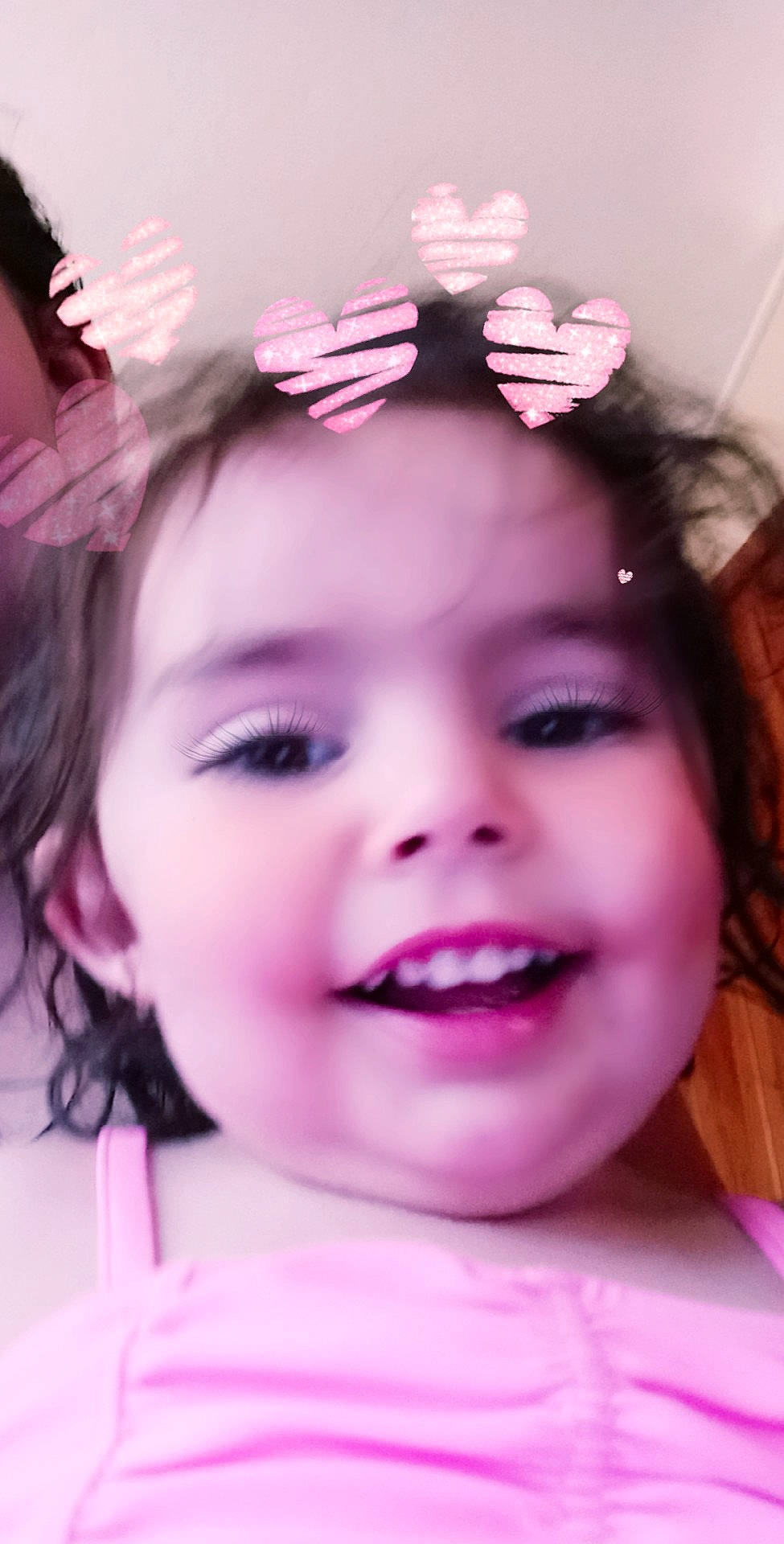 Maddison is registered to the contest to win money with this photo: beauty, cheek, child, chin, eye, eyebrow, eyelash, face, facial_expression, forehead, hair, head, joy, lip, mouth, nose, person, pink, skin, smile