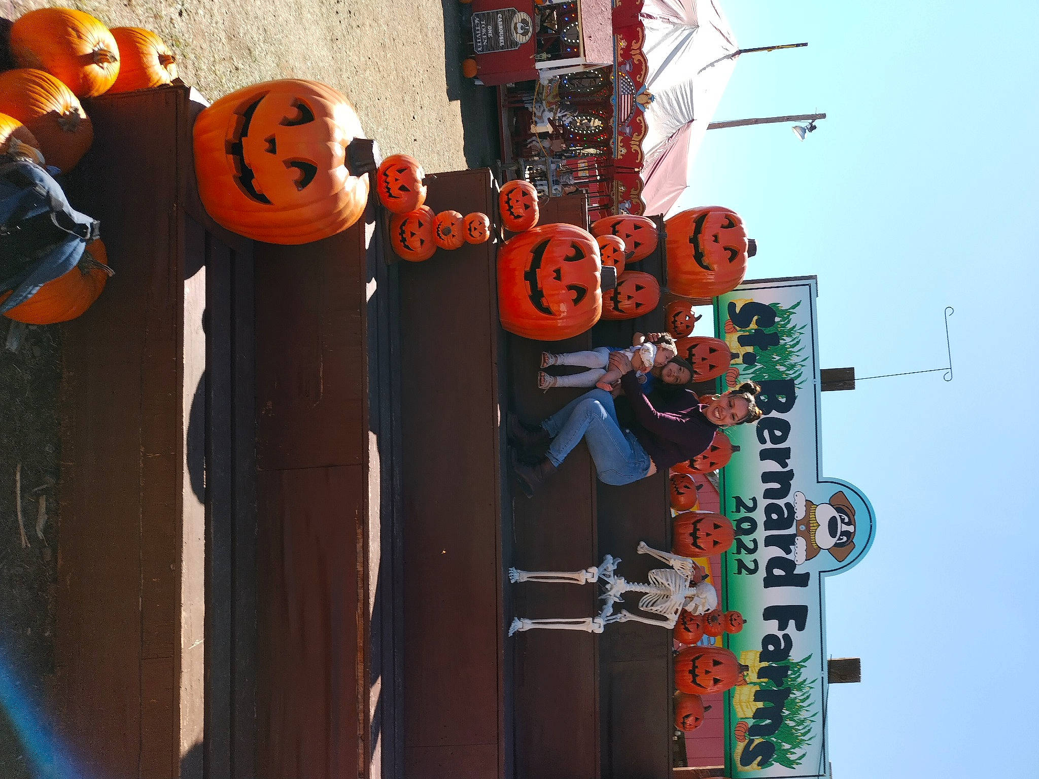 Violet is registered to the contest to win money with this photo: art, calabaza, cucurbita, fun, gourd, hat, jack_o_lantern, joy, lifebuoy, machine, person, pumpkin, signage, sky, trick_or_treat, vegetable, winter_squash