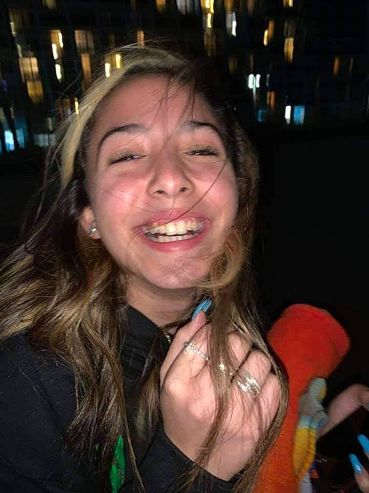 Karina joined the competition — help win amazing prizes! beard, chin, cool, ear, eyebrow, face, finger, flash_photography, fun, gesture, hairstyle, hand, happy, iris, jaw, joy, lip, mouth, nose, organ