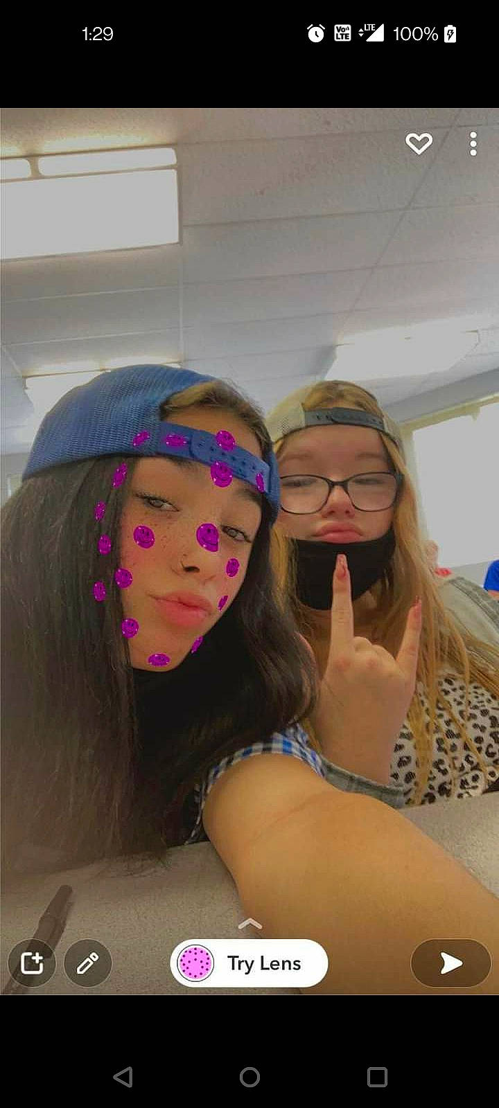 Karina is registered to the contest to win money with this photo: abdomen, arm, black_hair, chest, eyebrow, eyewear, finger, fun, gesture, glasses, happy, headwear, leisure, lip, long_hair, mouth, neck, person, shoulder, thigh