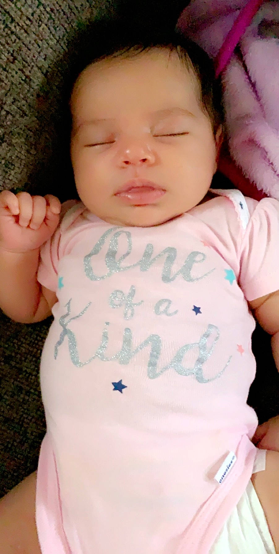 Ellie joined the competition — help win amazing prizes! baby, baby_toddler_clothing, cheek, child, lip, nose, person, pink, skin, smile, toddler