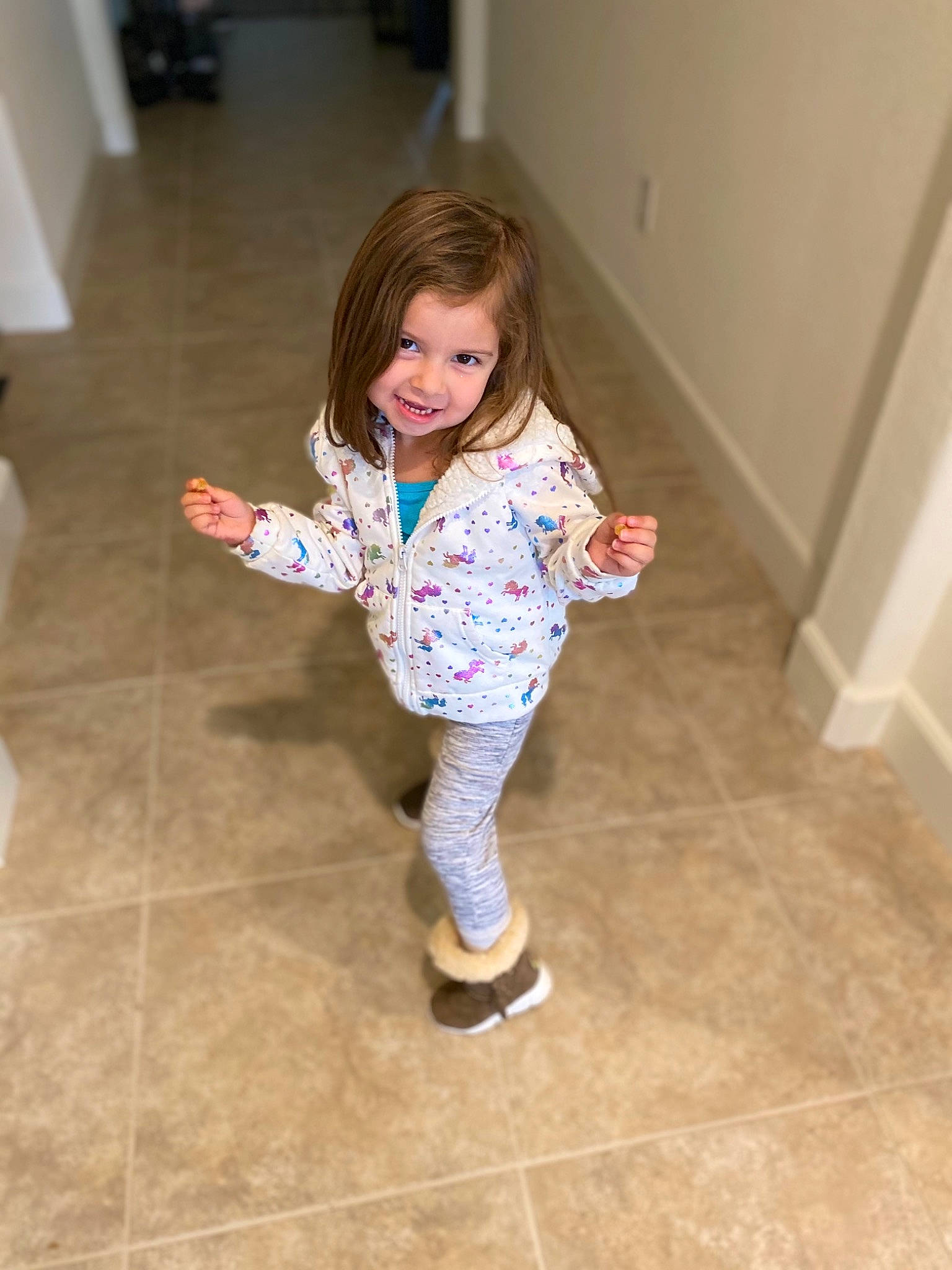 Alysia joined the competition — help win amazing prizes! arm, baby_toddler_clothing, eye, finger, floor, flooring, hair, hand, happy, hardwood, head, human_body, joy, leg, person, shoulder, skin, sleeve, smile, textile