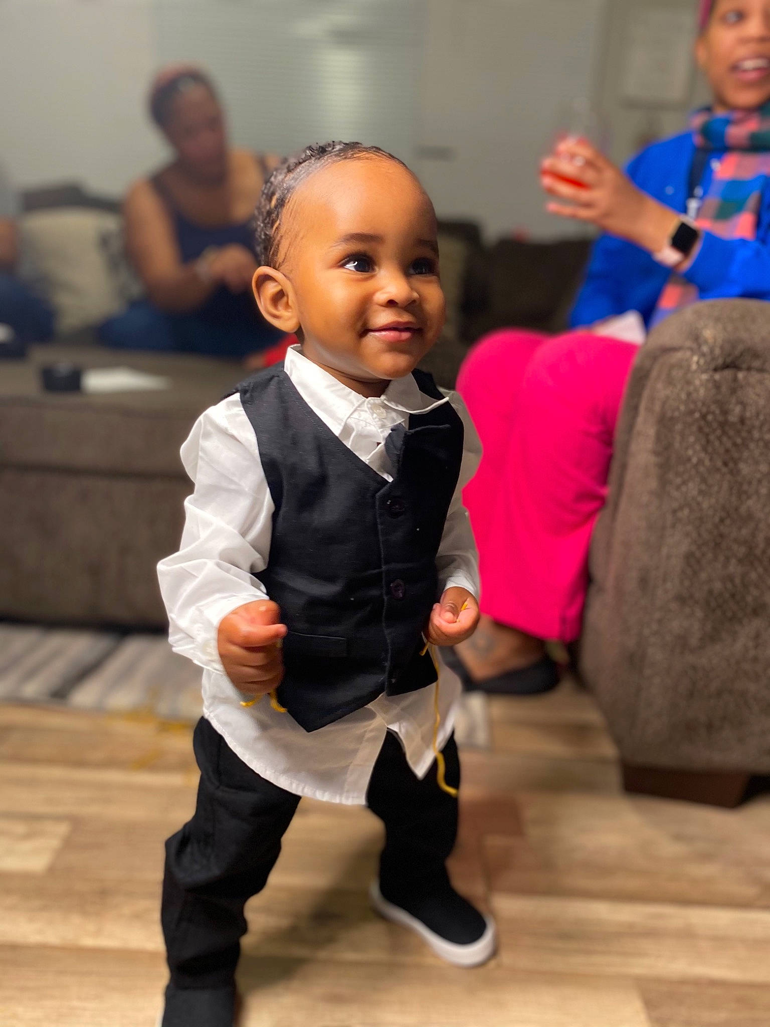 Mercy joined the competition — help win amazing prizes! arm, baby_toddler_clothing, child, face, fashion, floor, flooring, fun, gesture, hair, hairstyle, happy, head, human, joint, joy, person, skin, sleeve, standing