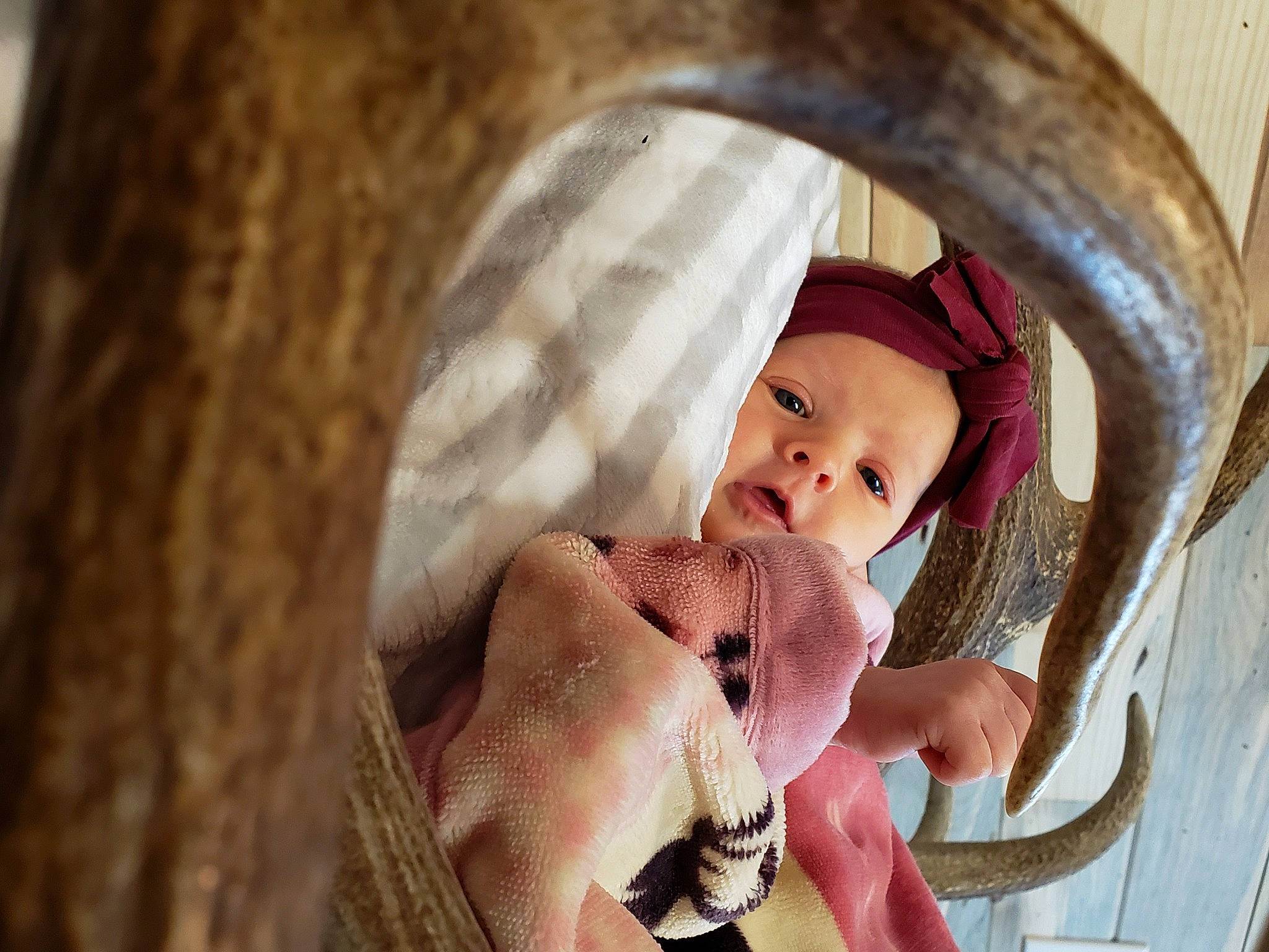 Mercedes is registered to the contest to win money with this photo: baby, child, eye, person, pink, skin, toddler