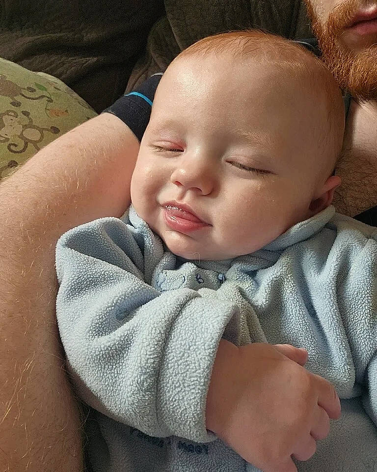 Hunter joined the competition — help win amazing prizes! baby, baby_toddler_clothing, cheek, child, comfort, ear, eyelash, finger, gesture, happy, iris, lip, mouth, nose, person, product, sitting, skin, sleeve, thumb