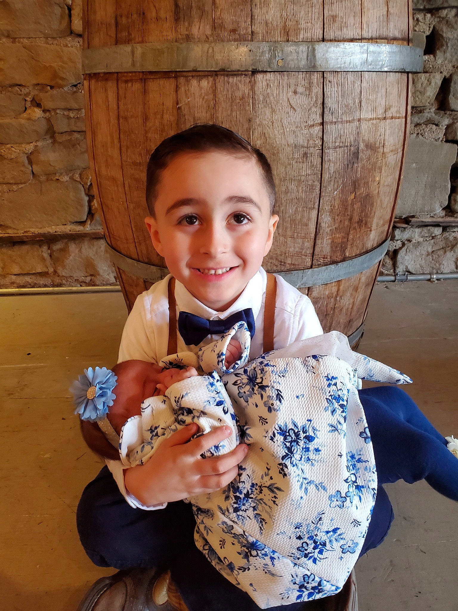 Jackson is registered to the contest to win money with this photo: child, joy, person, smile