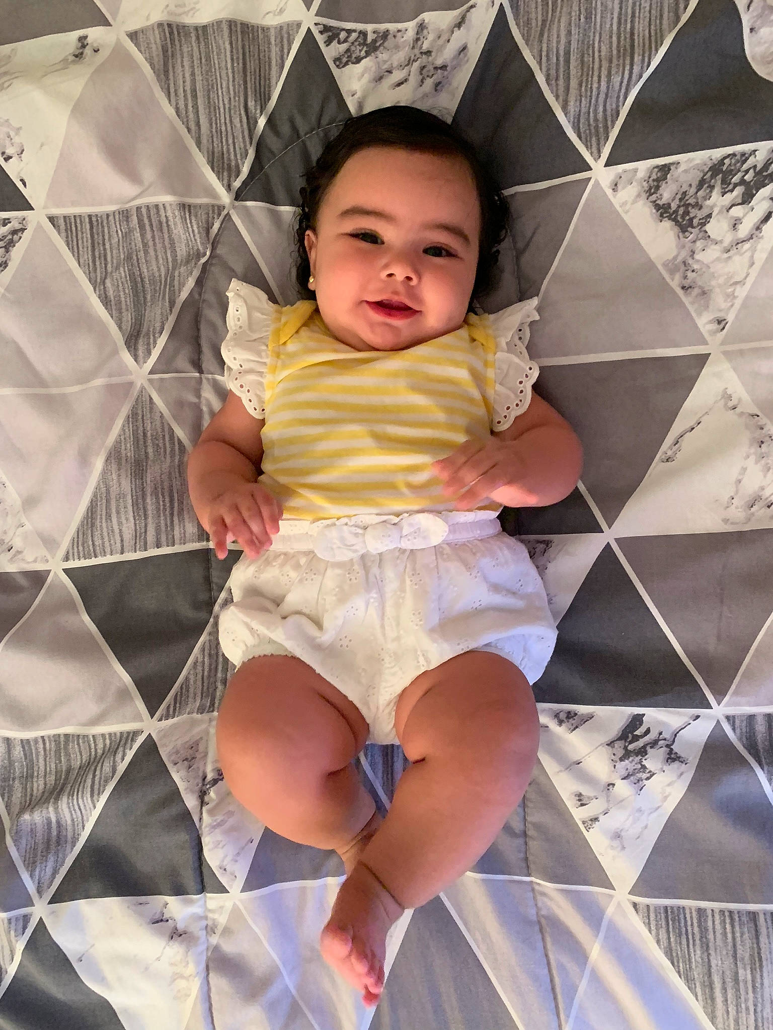 Kendra is registered to the contest to win money with this photo: baby, child, person, smile, toddler