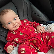 Nathan joined the competition — help win amazing prizes! baby, blanket, bodypart, car, clothing, cushion, dress, face, happy, head, homedecor, pajamas, pants, person, photography, portrait, sitting, smile, transportation, vehicle