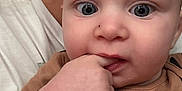 Nathan joined the competition — help win amazing prizes! baby, biting, face, happy, head, person, photography, portrait