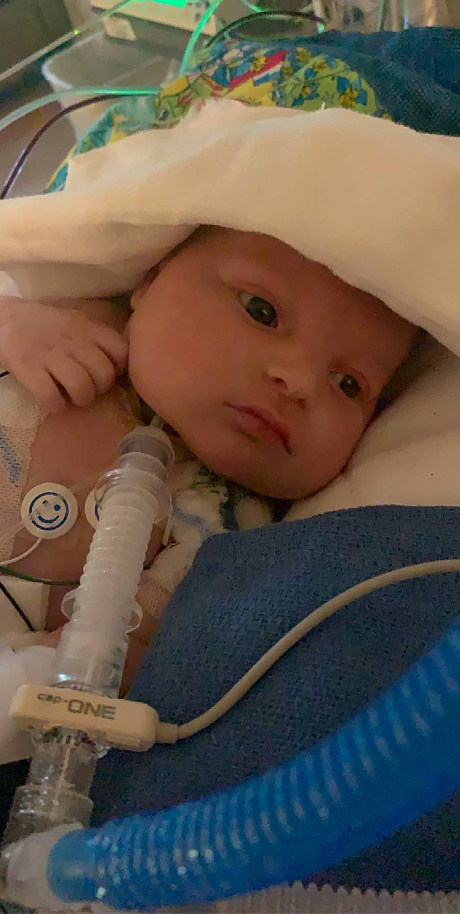 Nathan joined the competition — help win amazing prizes! baby, baby_products, cheek, child, headwear, nose, person, product, skin, toddler