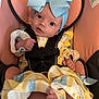 Rainie joined the competition — help win amazing prizes! accessories, architecture, baby, bodypart, bonnet, building, clothing, couch, cushion, face, finger, furniture, hand, hat, head, homedecor, newborn, person, photography, portrait