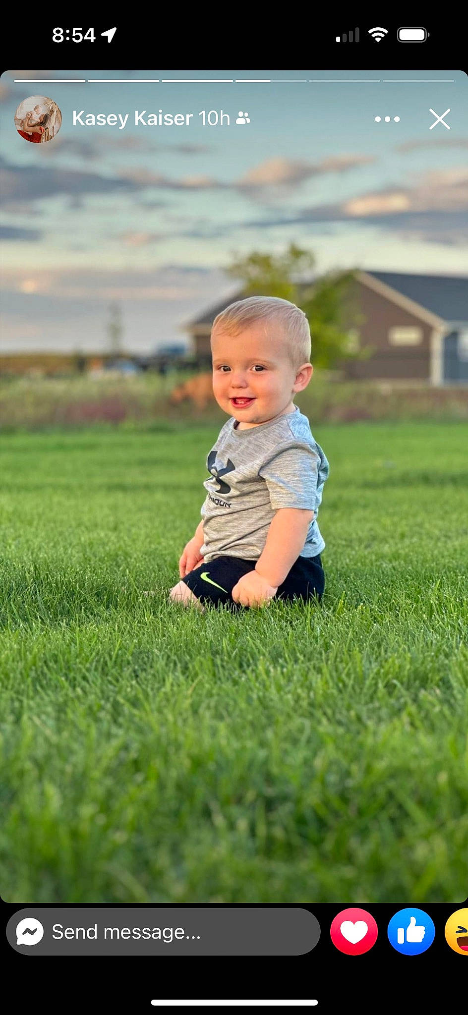 Jalen joined the competition — help win amazing prizes! baby, baby_toddler_clothing, cloud, flash_photography, fun, grass, grass_family, grassland, happy, joy, landscape, leisure, mammal, meadow, people_in_nature, person, plant, sky, smile, toddler