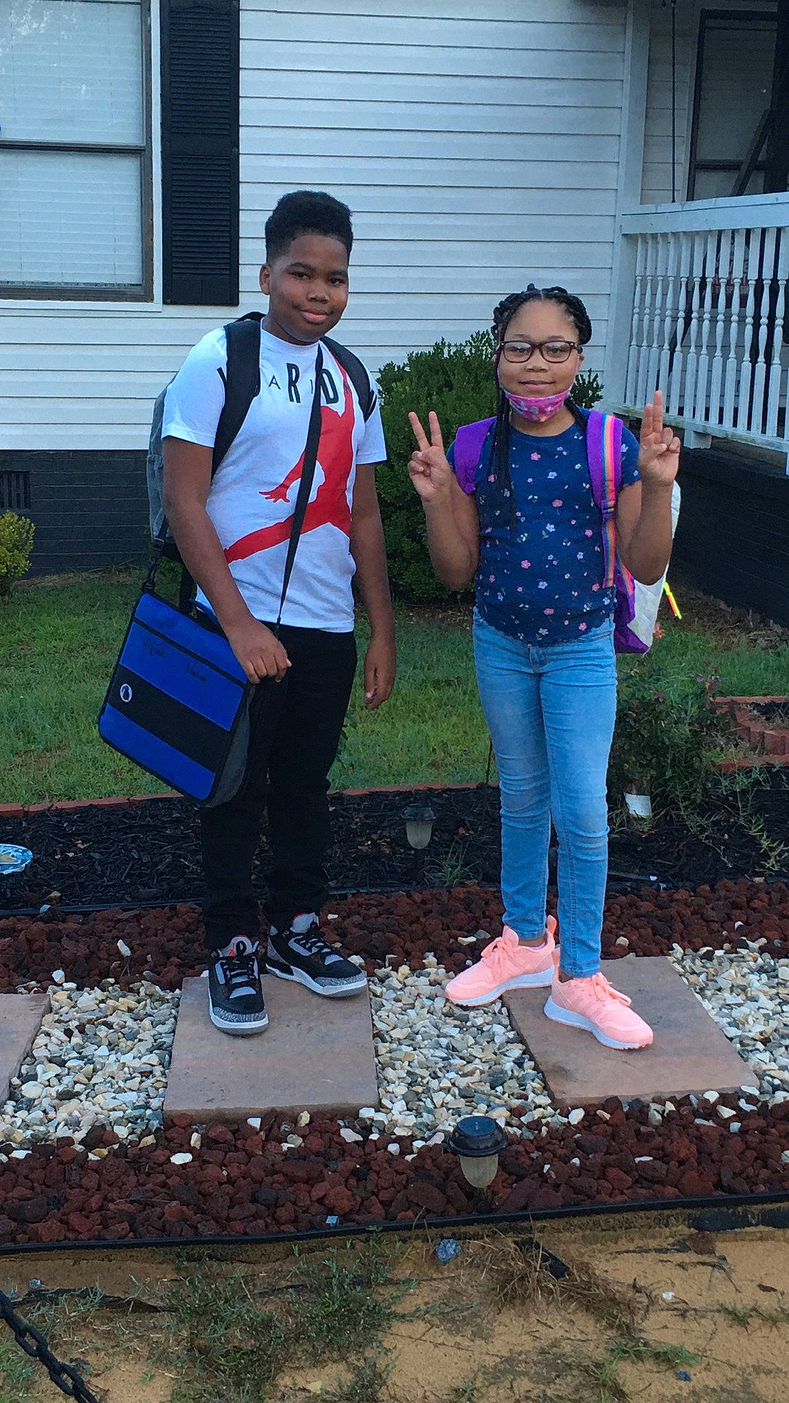 Na'Zyria joined the competition — help win amazing prizes! bag, community, cool, electric_blue, fun, grass, joy, leaf, leisure, luggage_and_bags, person, photograph, pink, recreation, red, smile, sneakers, style, t_shirt, textile