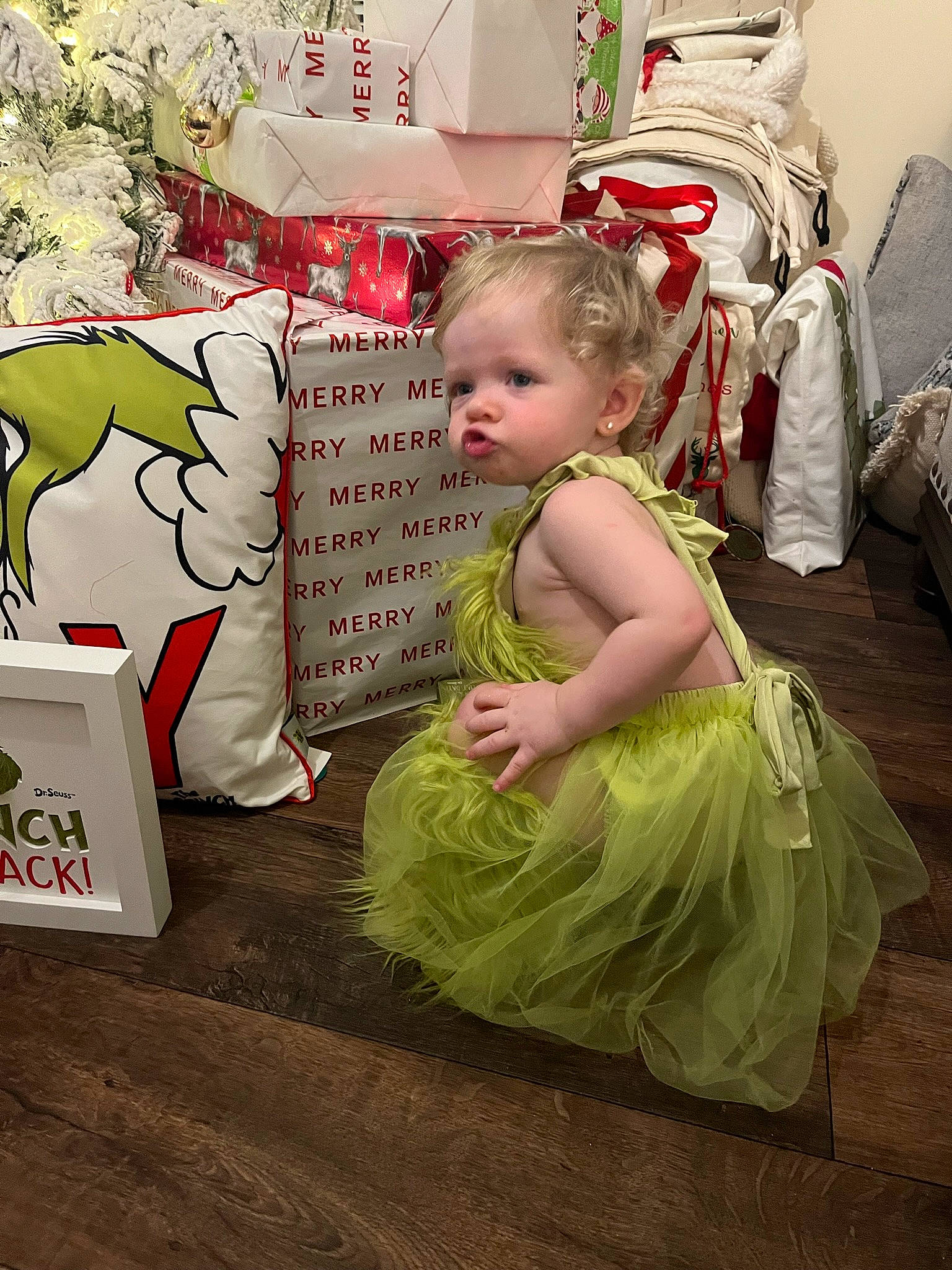 Brynlee joined the competition — help win amazing prizes! art, baby, child, costume, event, fashion_design, flooring, fun, grass, happy, hat, magenta, party, party_supply, person, pink, plant, room, sitting, toddler
