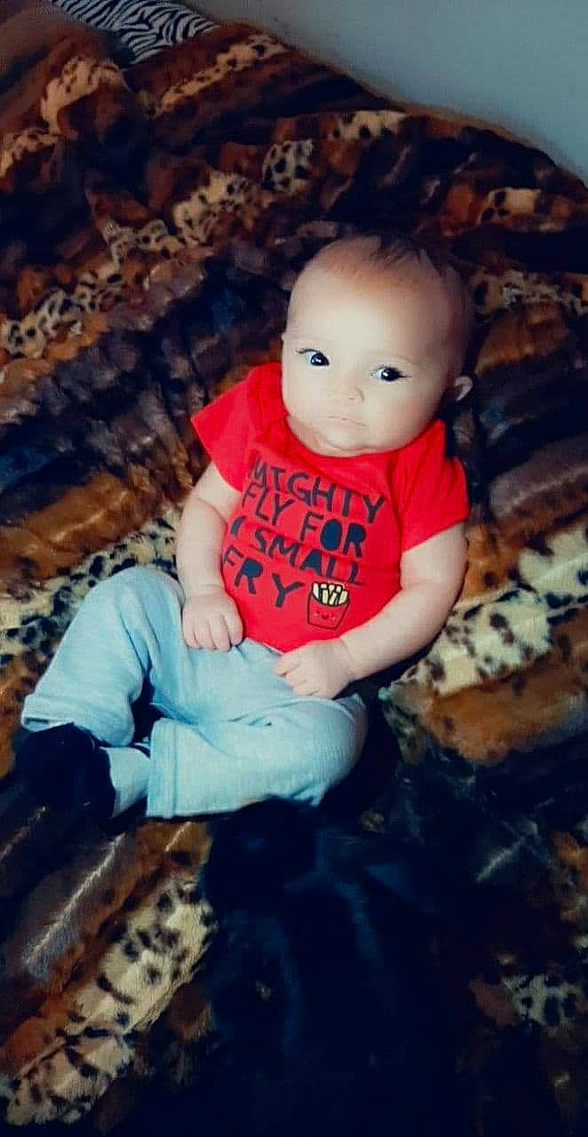 Veronica joined the competition — help win amazing prizes! baby, cheek, child, doll, person, sitting, toddler, toy